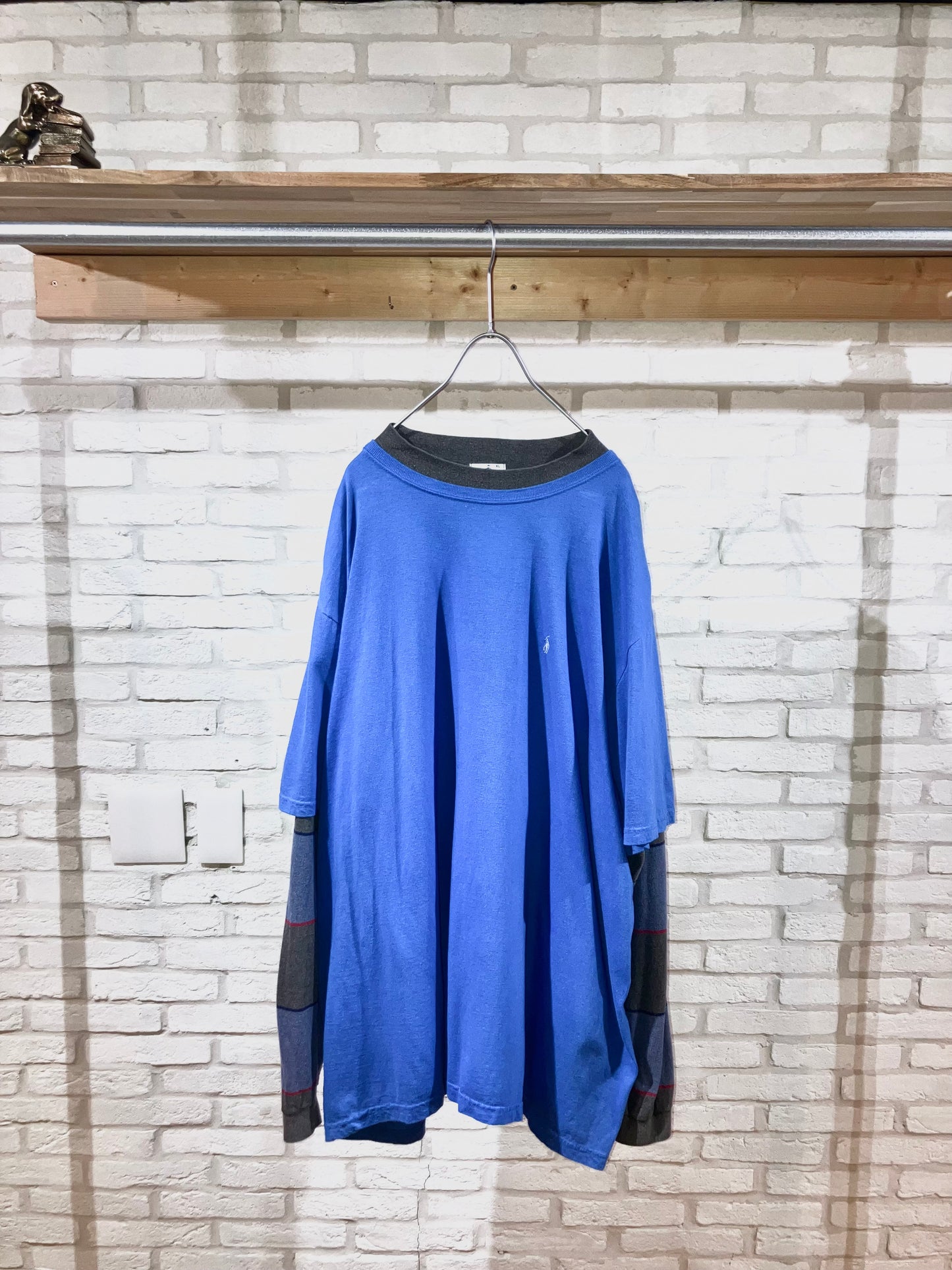 "Polo by Ralph Lauren" 00s Oversized Embroidery Tee