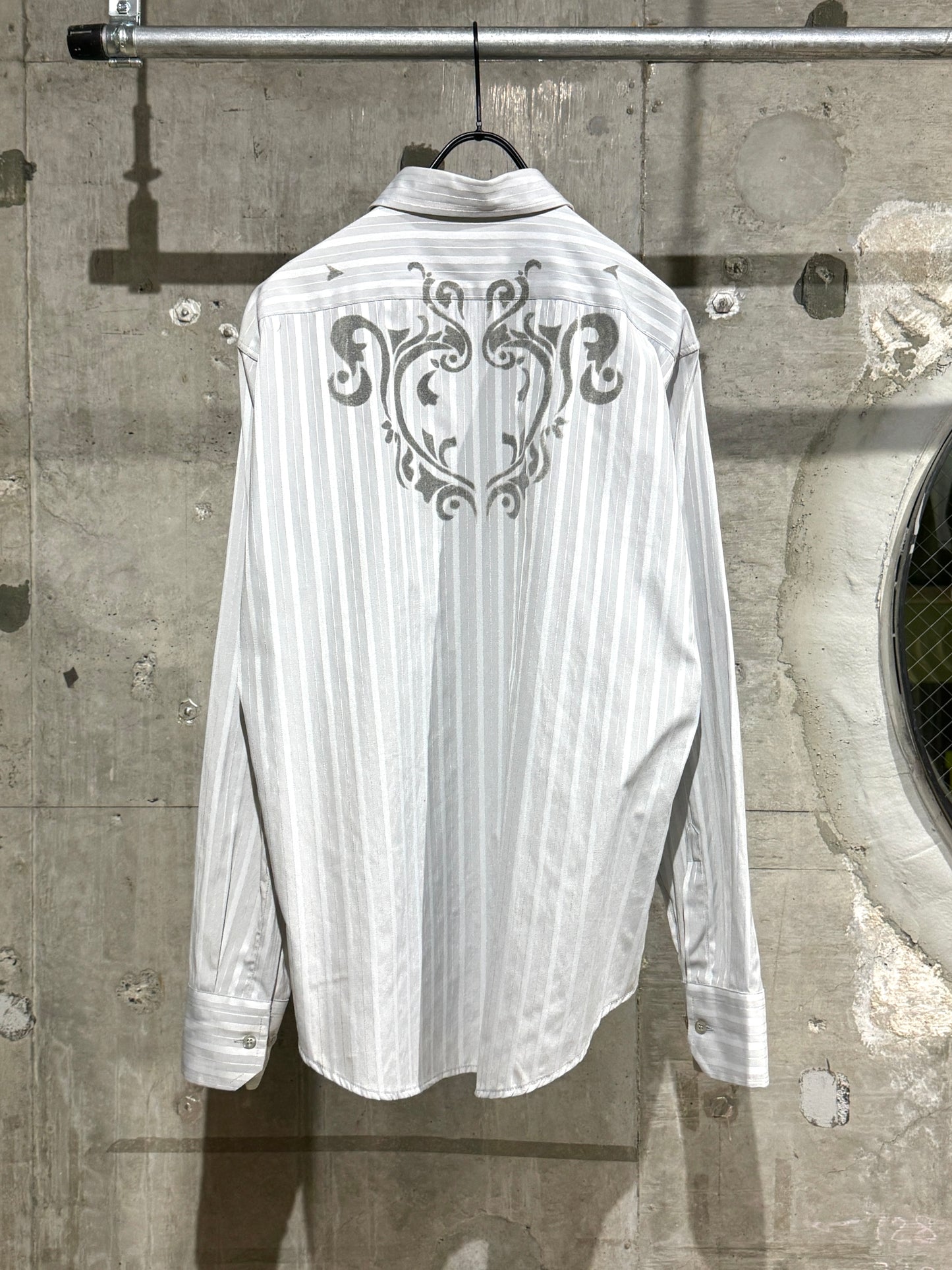 Y2K Striped Design Shirt