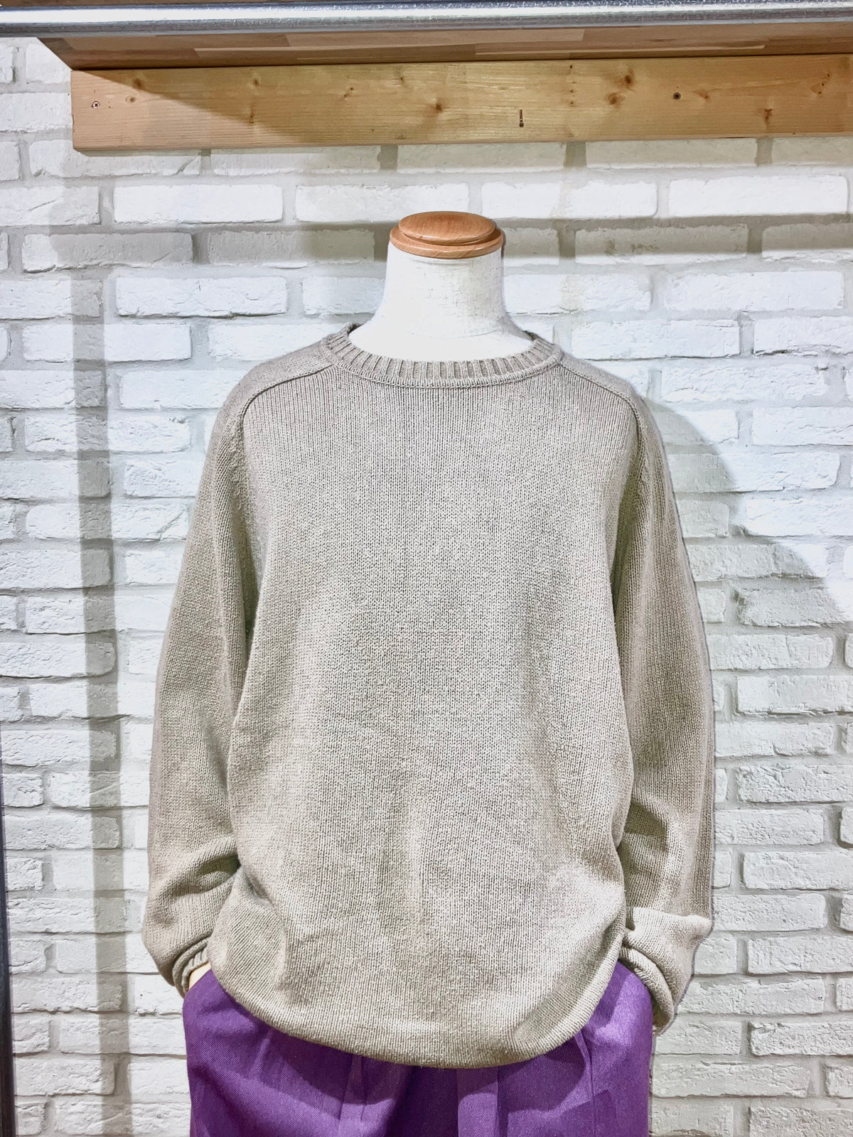 "ST JOHN'S BAY" Old Cotton Knit