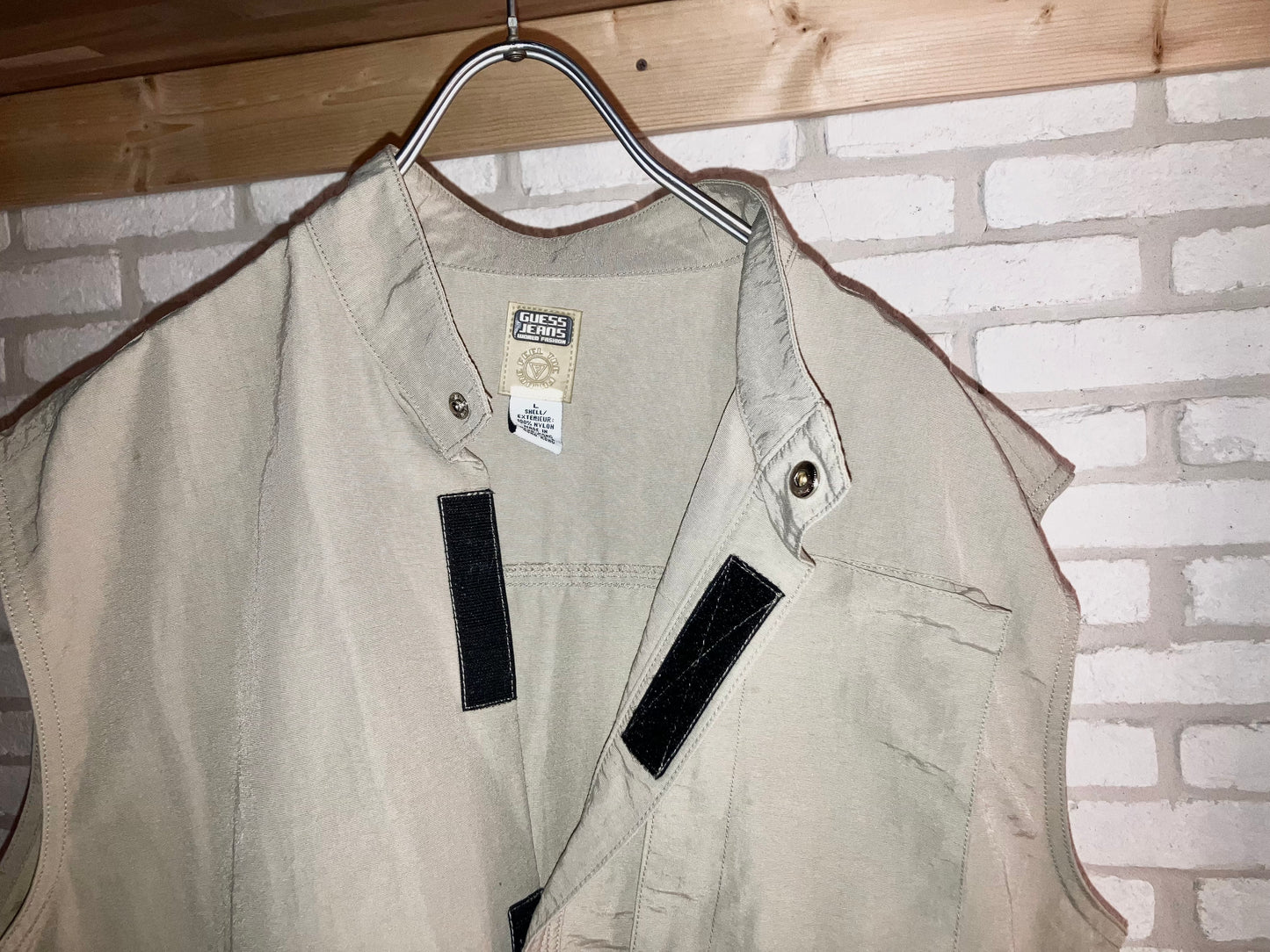 "GUESS" 00s Design Nylon Vest