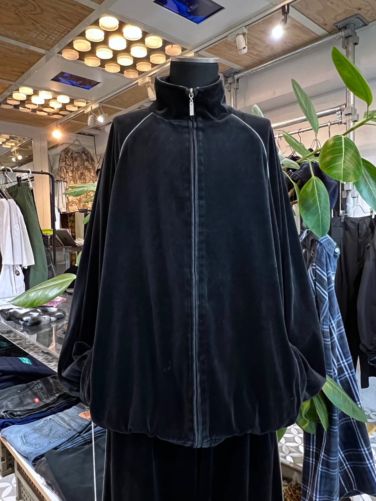 00s Velour Track Jacket