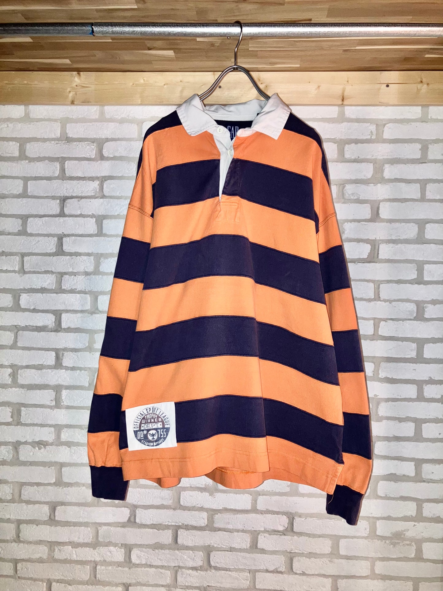 "GAP" Old Border Rugger Shirt "High Quality!!!"