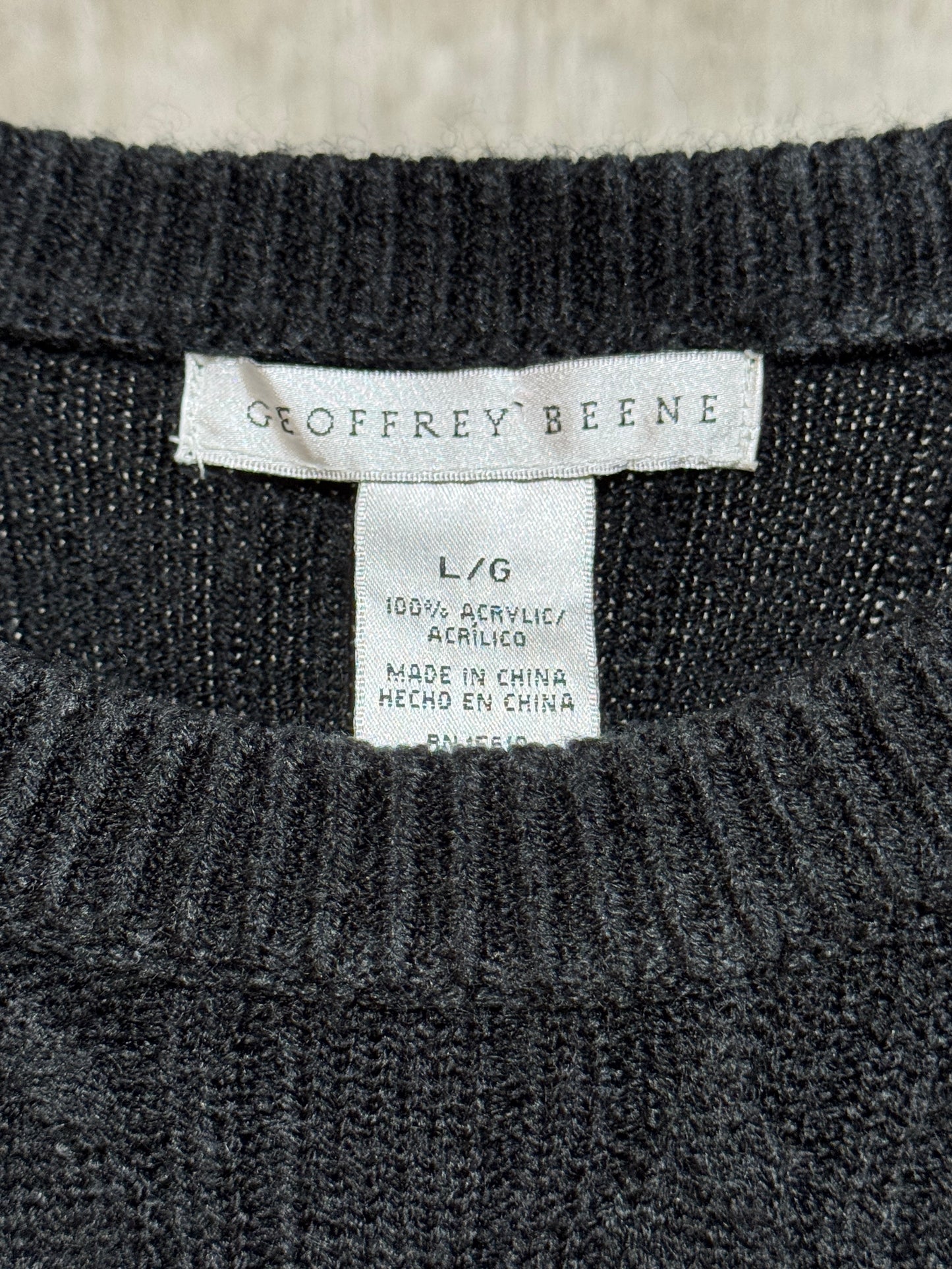 GEOFFREY BEENE Cable Sweater