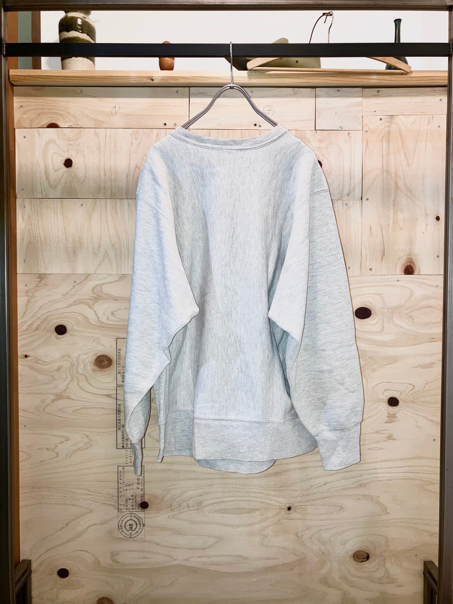"Chmpion" Vintage REVERSE WEAVE Printed Sweat