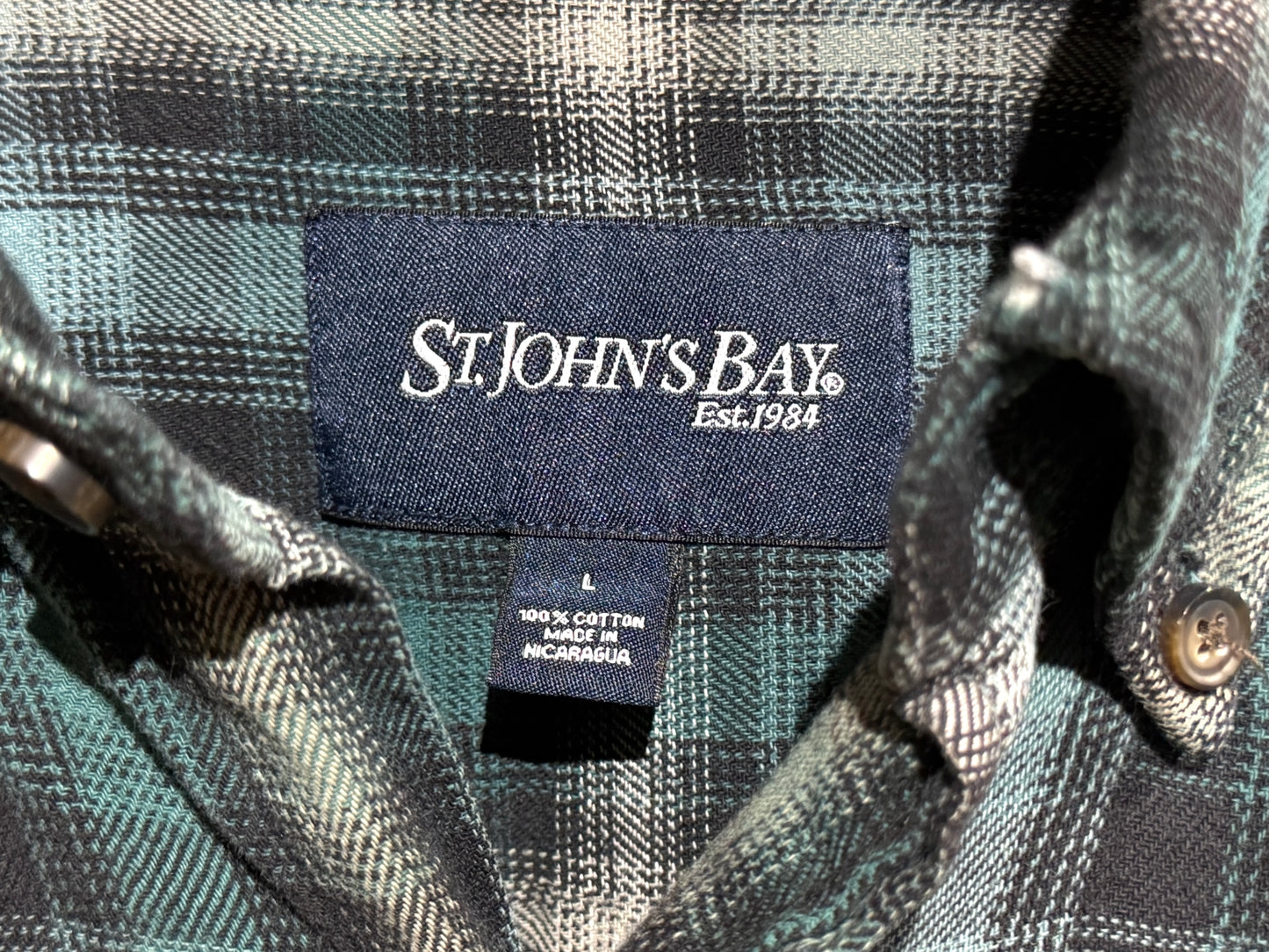 old Cotton Plaid Shirt