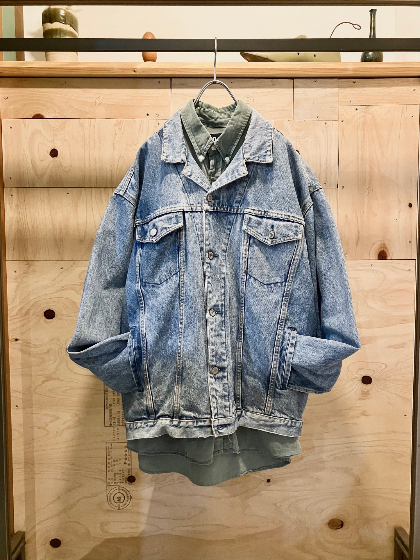 "GAP" Old Nice Color Oxford Shirt