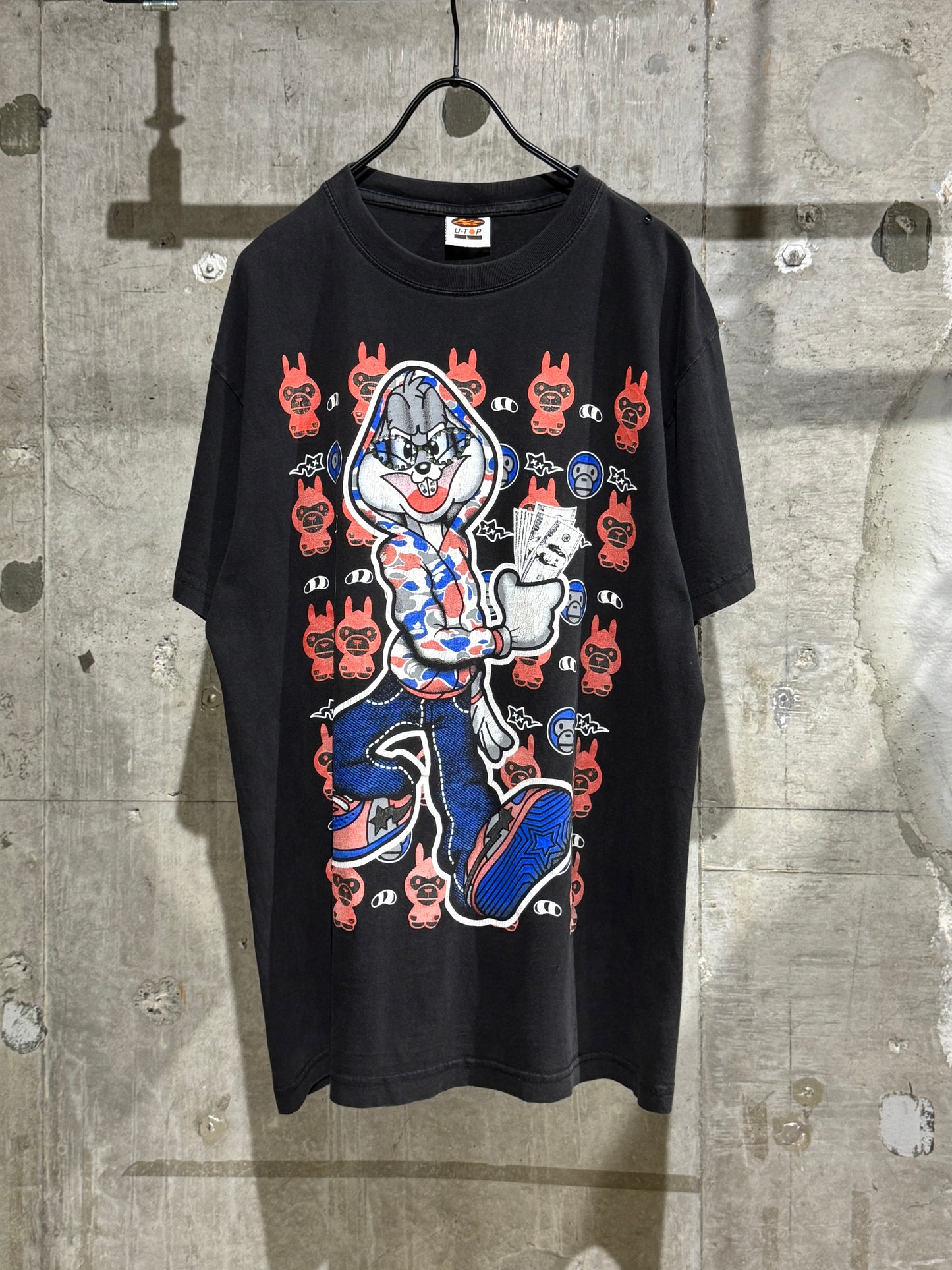BAPE Milo × Bugs Bunny Tee