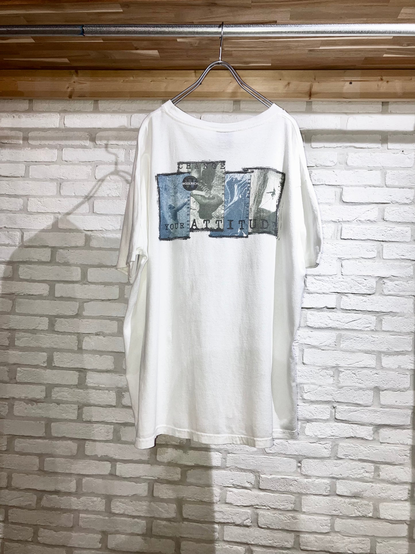 "WOOLRICH" Old Printed Tee