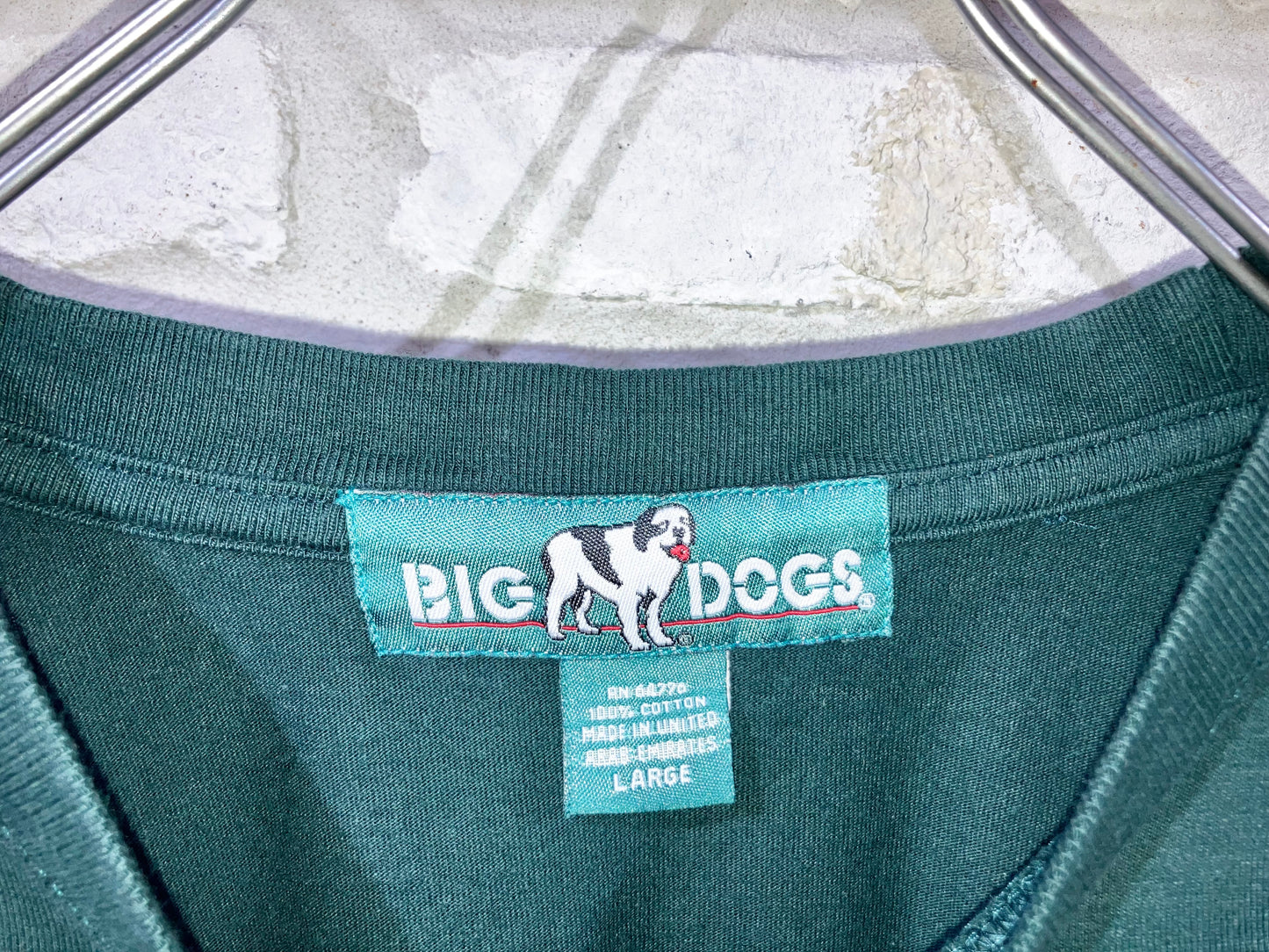 "BIG DOGS" 00s One Point Tee