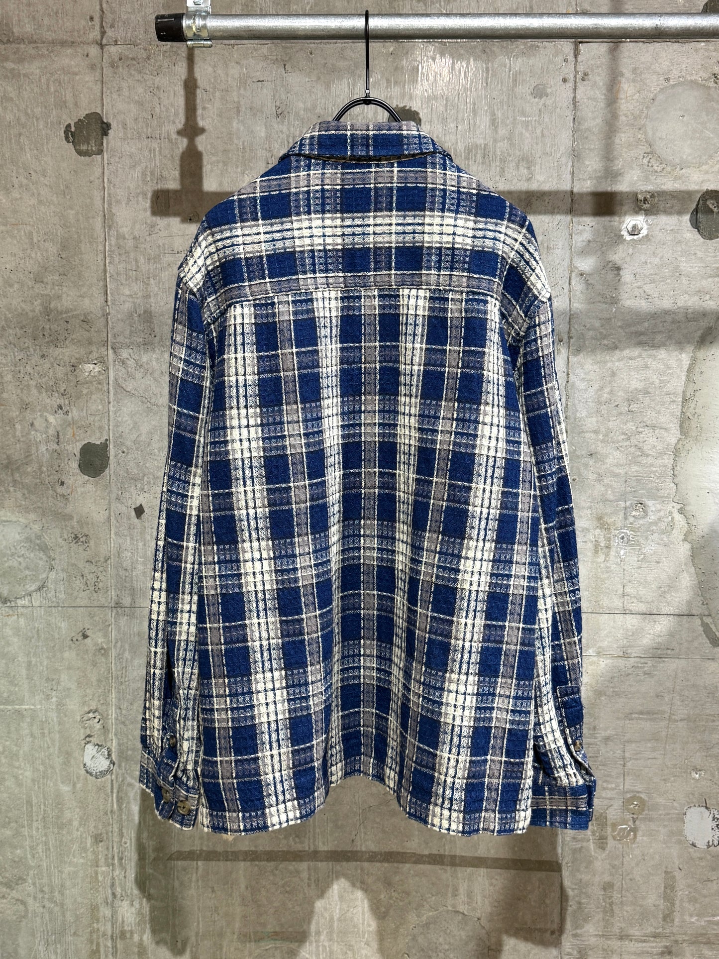 Waffle Plaid Shirt