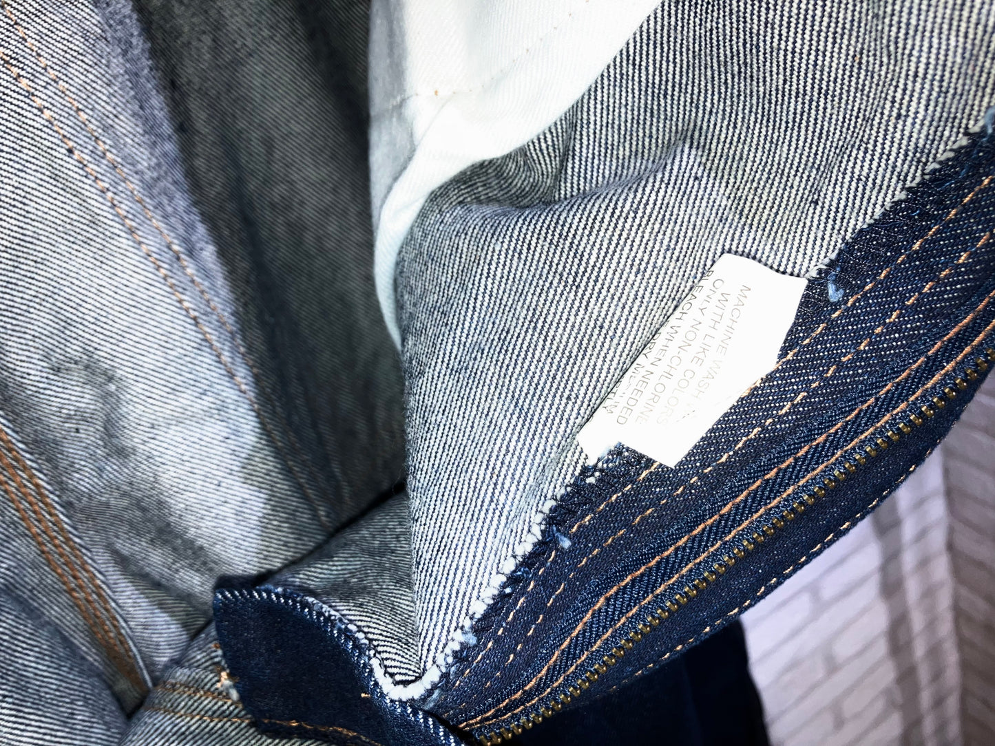 "FIVE BROTHER" 00s Denim Painter Pants