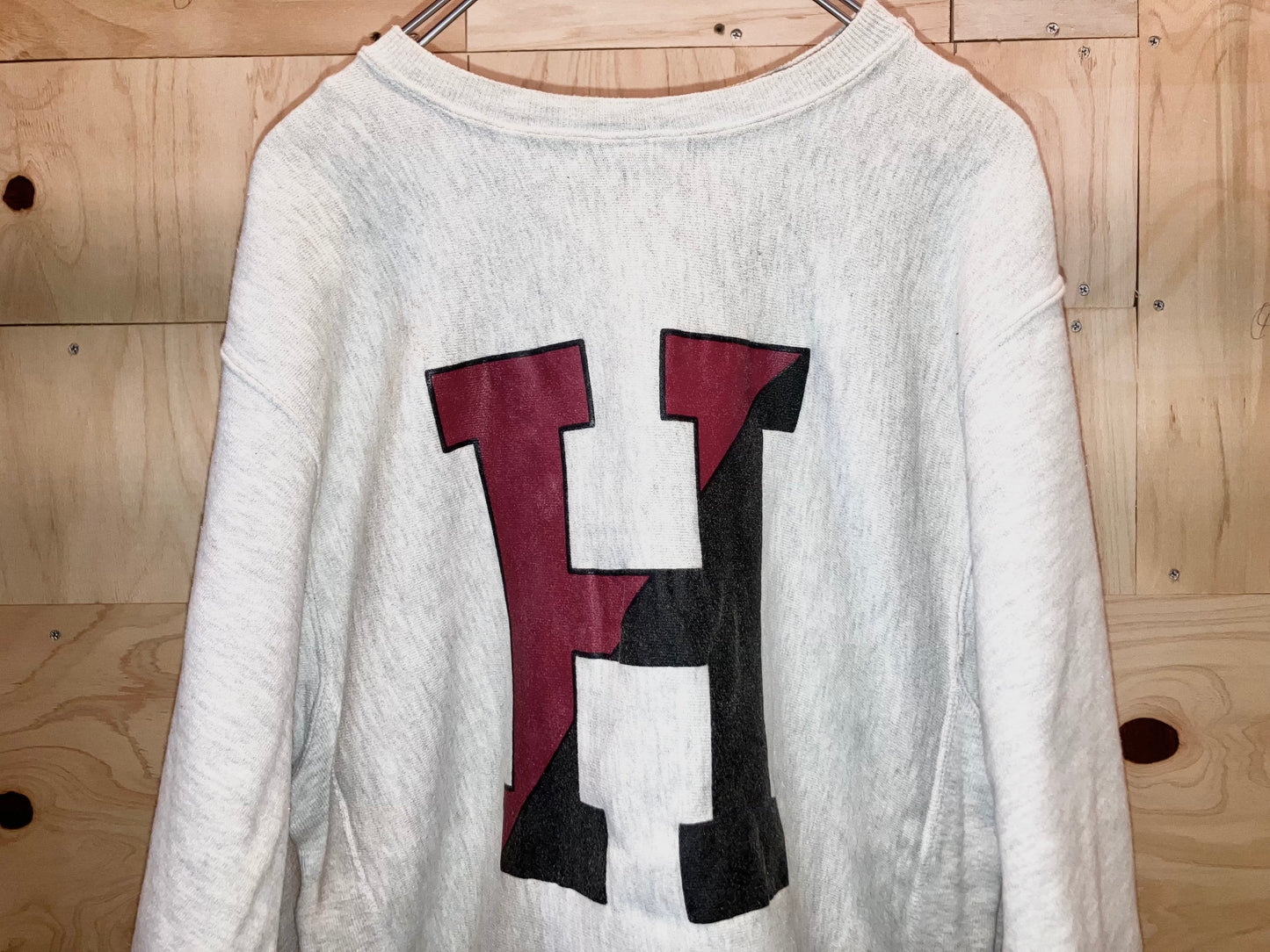 "Chmpion" Old REVERSE WEAVE Printed Sweat