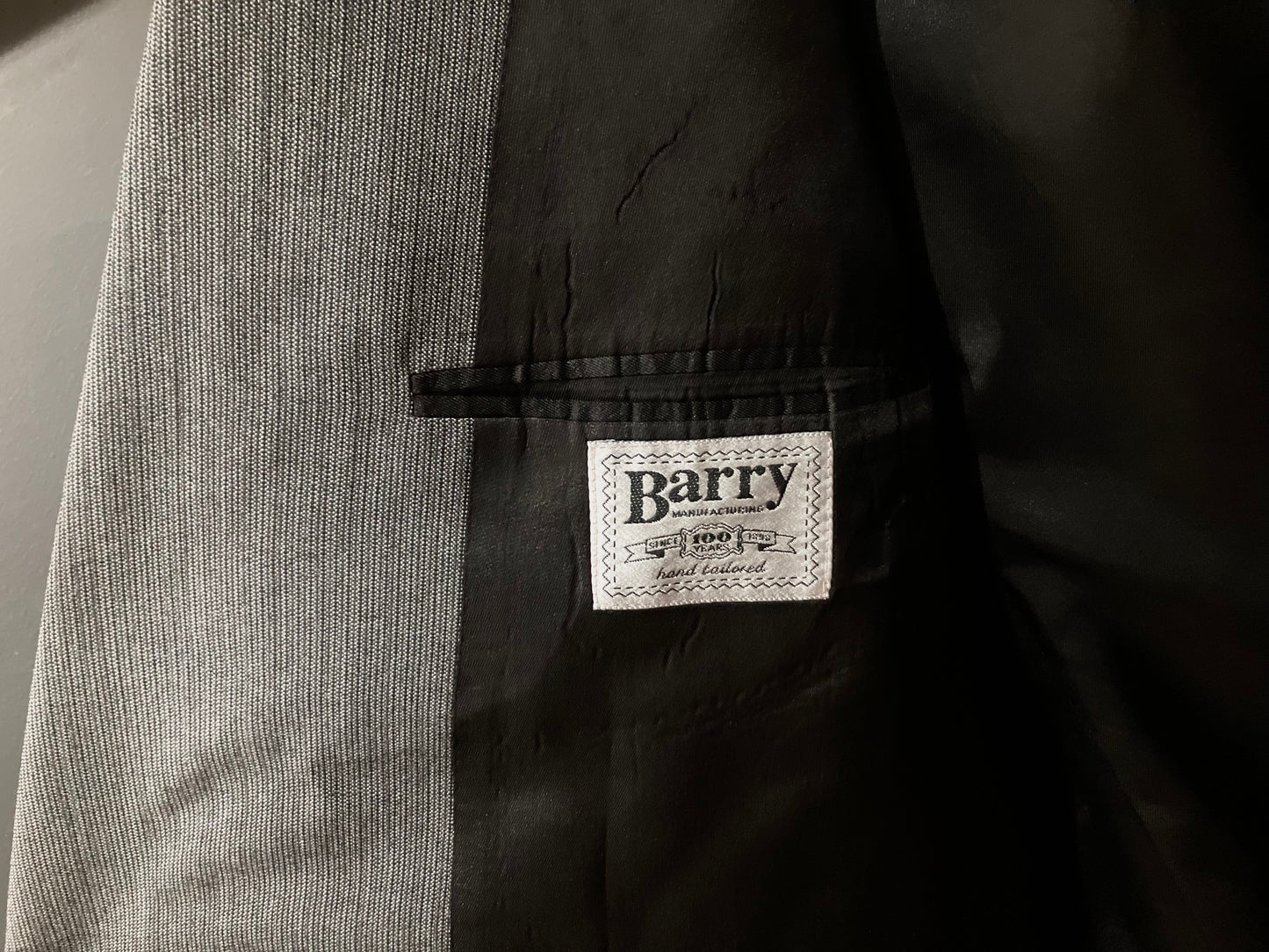 Vintage Double Breasted Stripe Suit