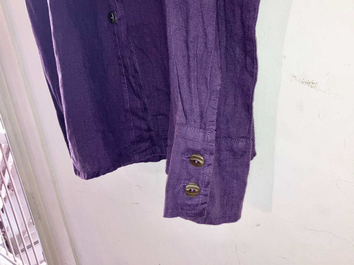"FLAX" Old Nice Color Linen Shirt
