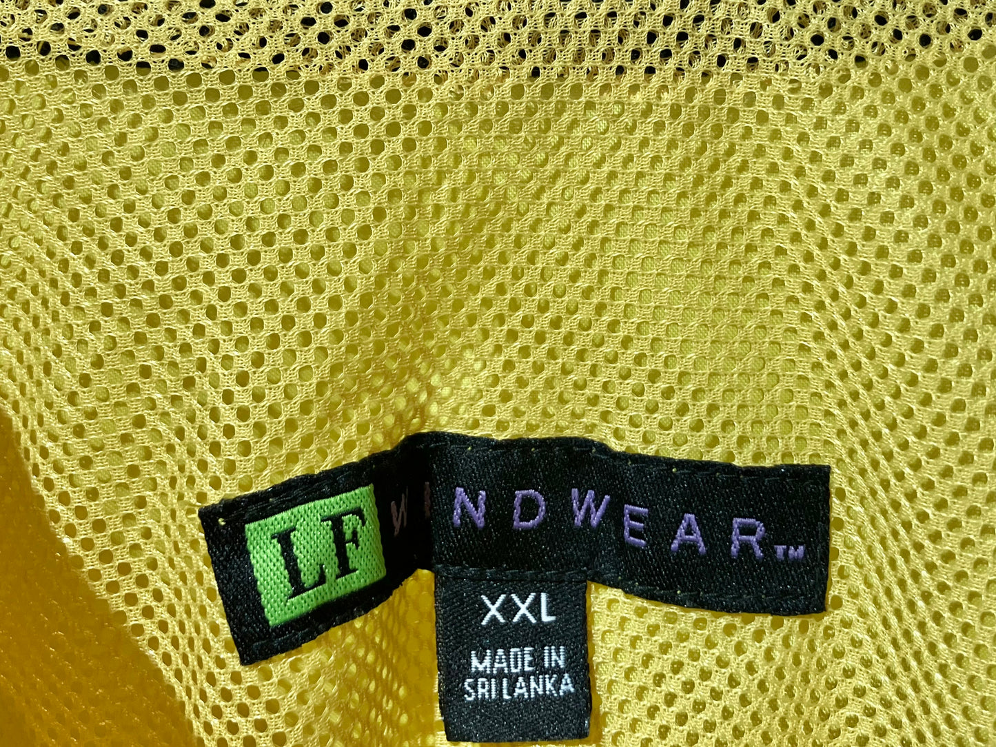 Old Oversized Nylon Design Pollover Tops