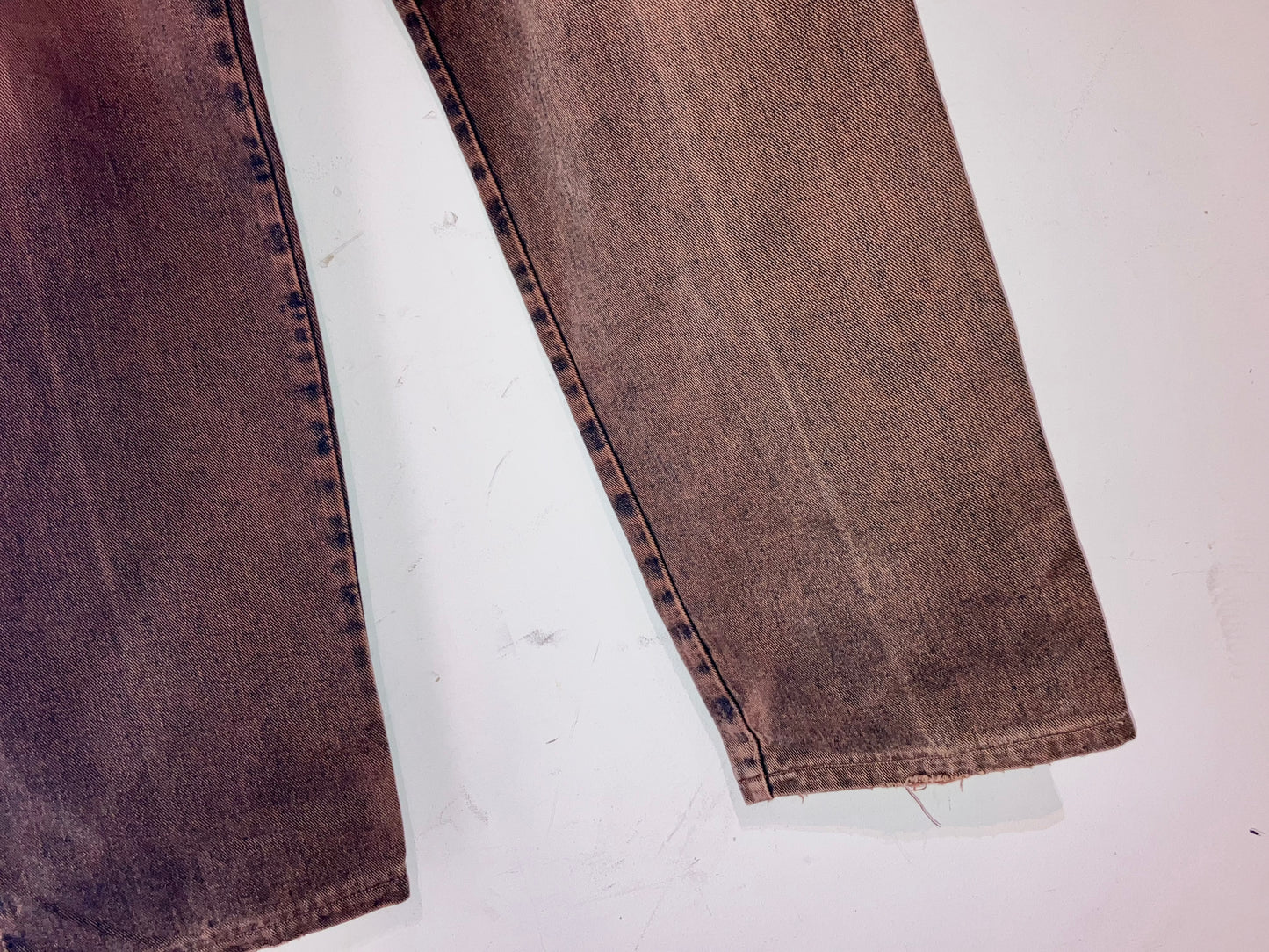 "GANT" Old Nice Color Wide Denim Pants
