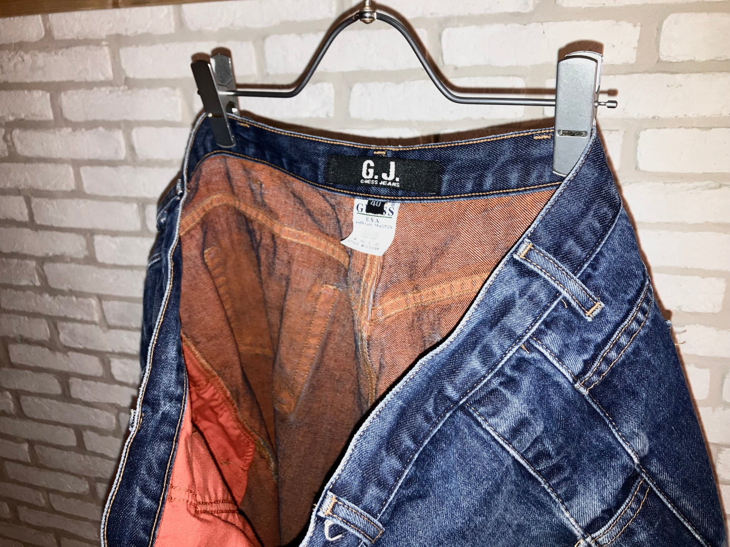 "GUESS" 90s W Fice Color Denim Pants