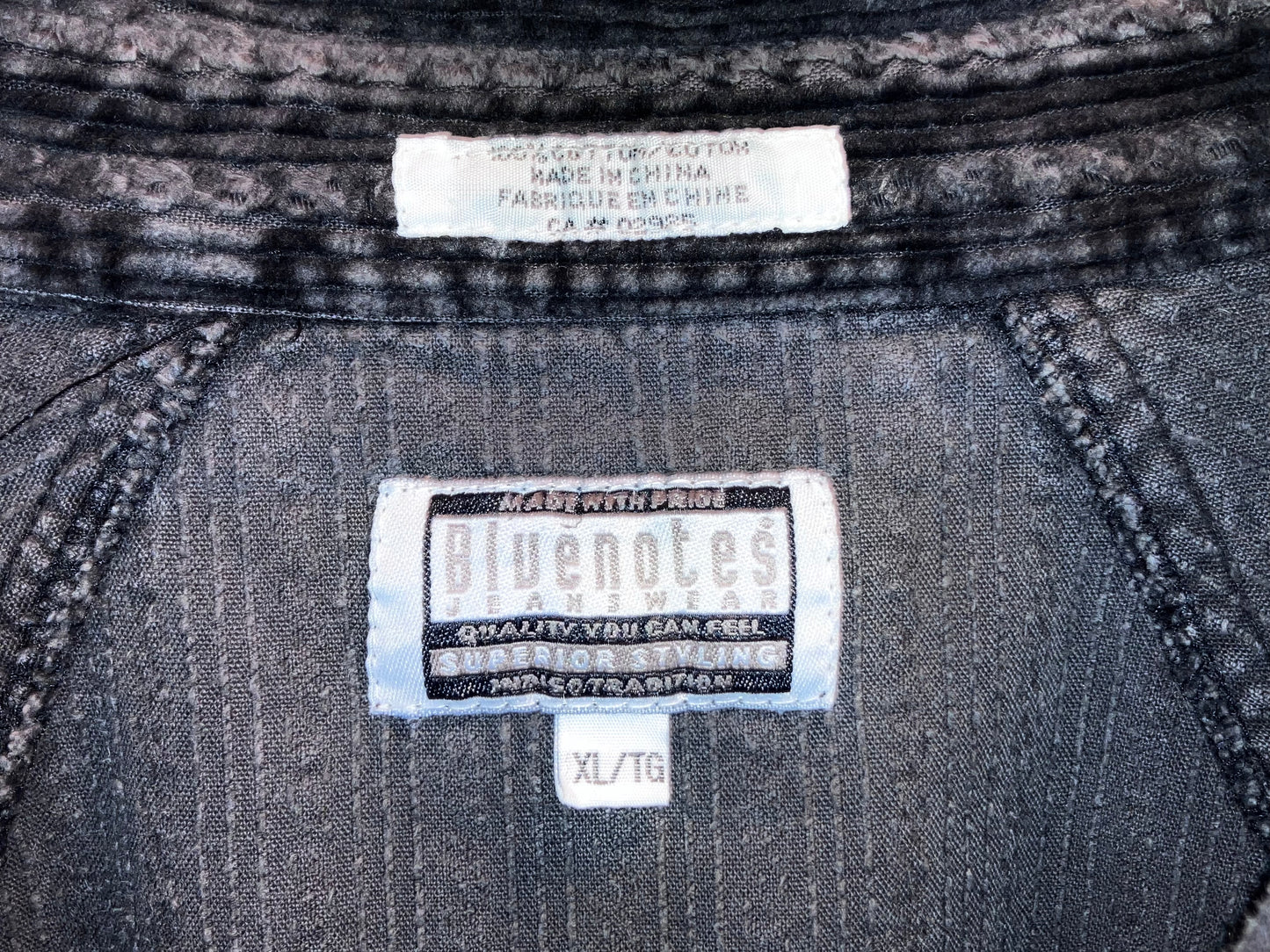 Old Raglan Sleeve Couduroy Shirt