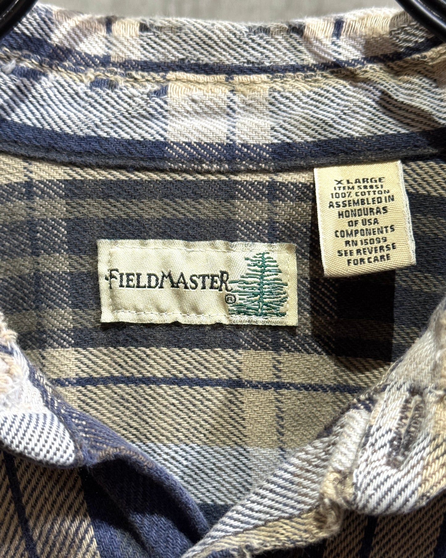 Vintage FIELDMASTER Plaid Heavy Flannel Shirt