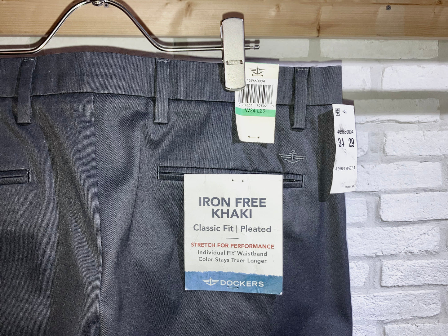 "DOCKERS" 10s Wide Work Pants "NOS"
