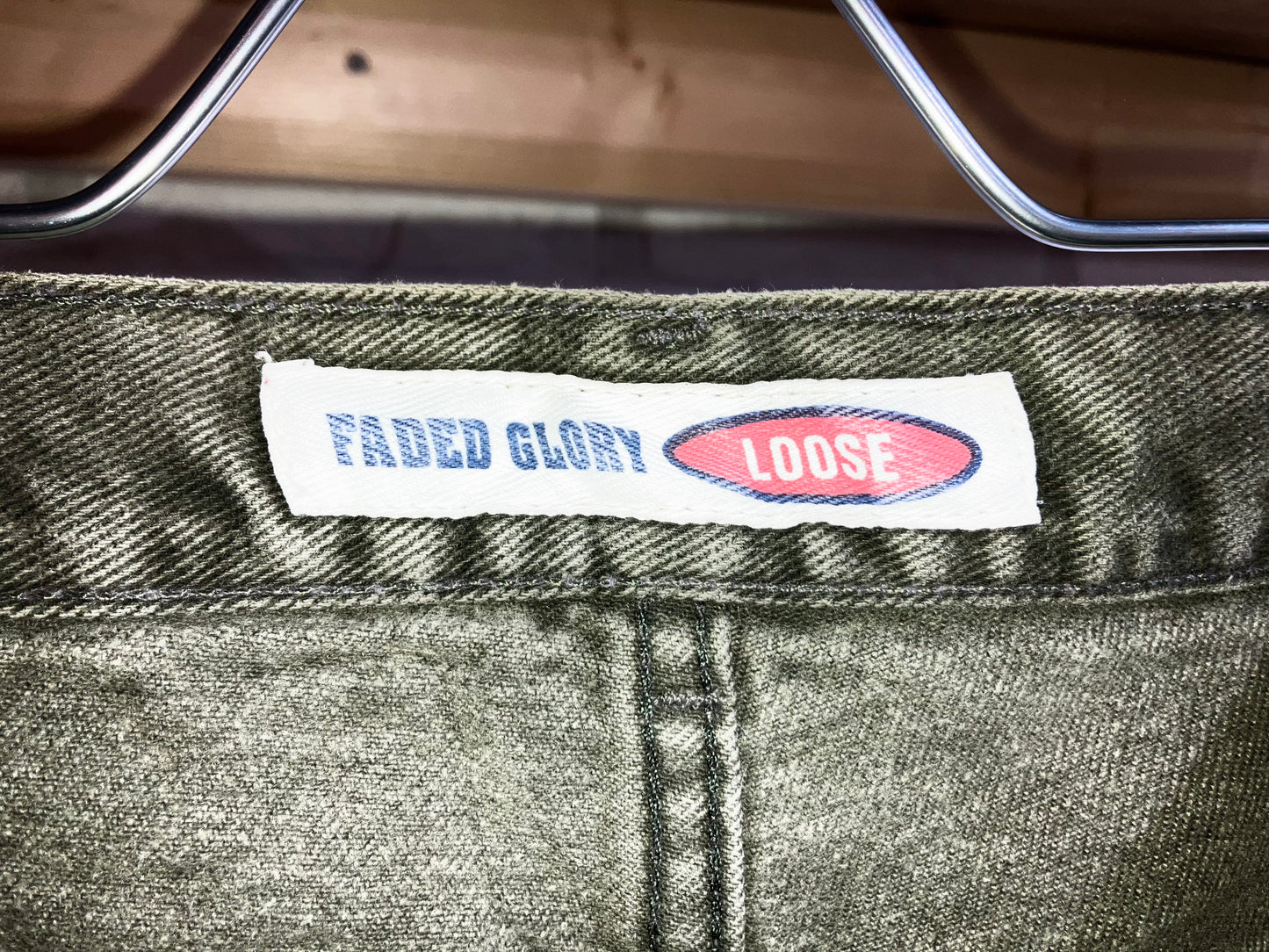 Old Color Denim Wide Shorts