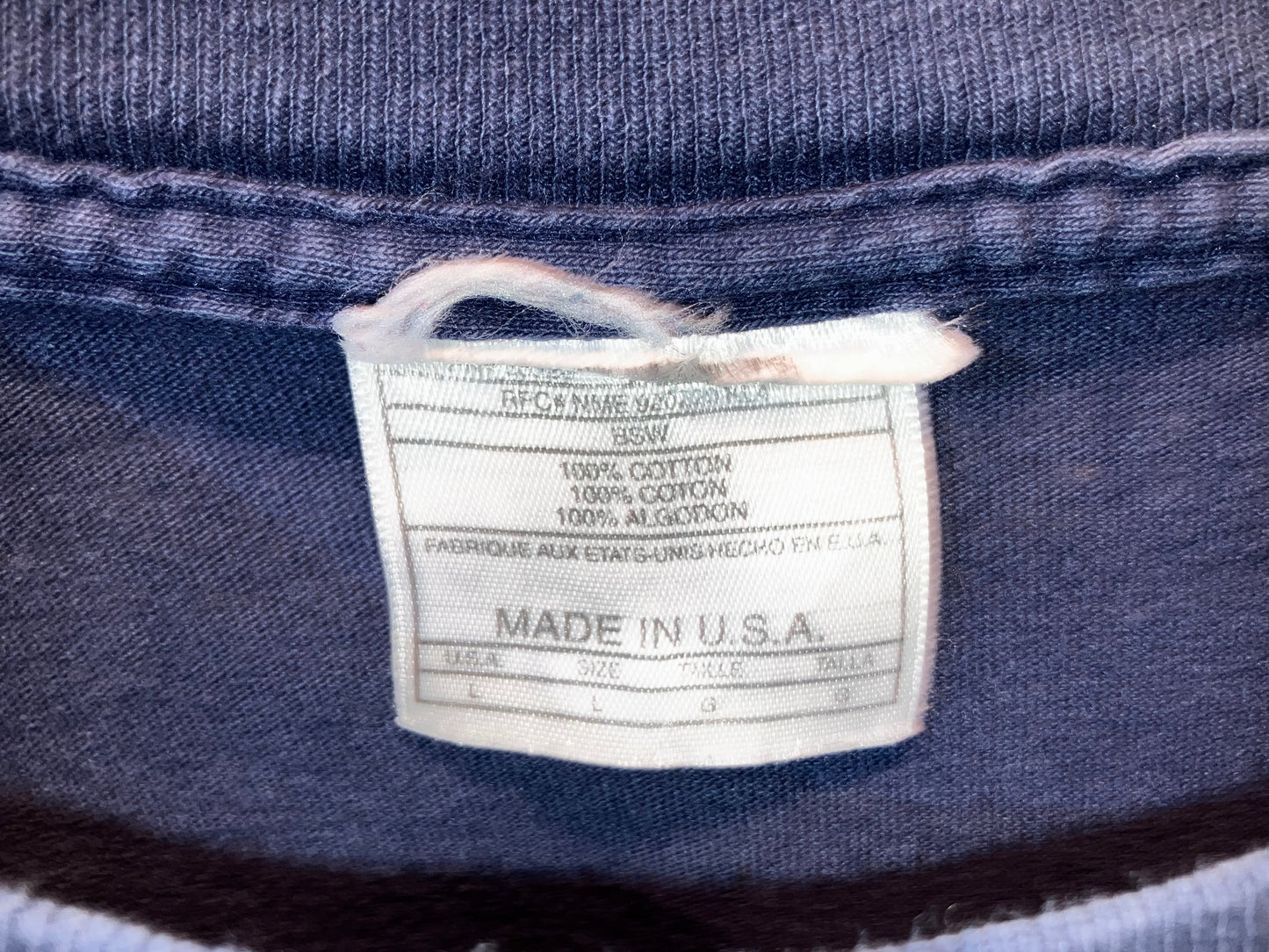 "NIKE" Old Blank LS Tee "No Swoosh"