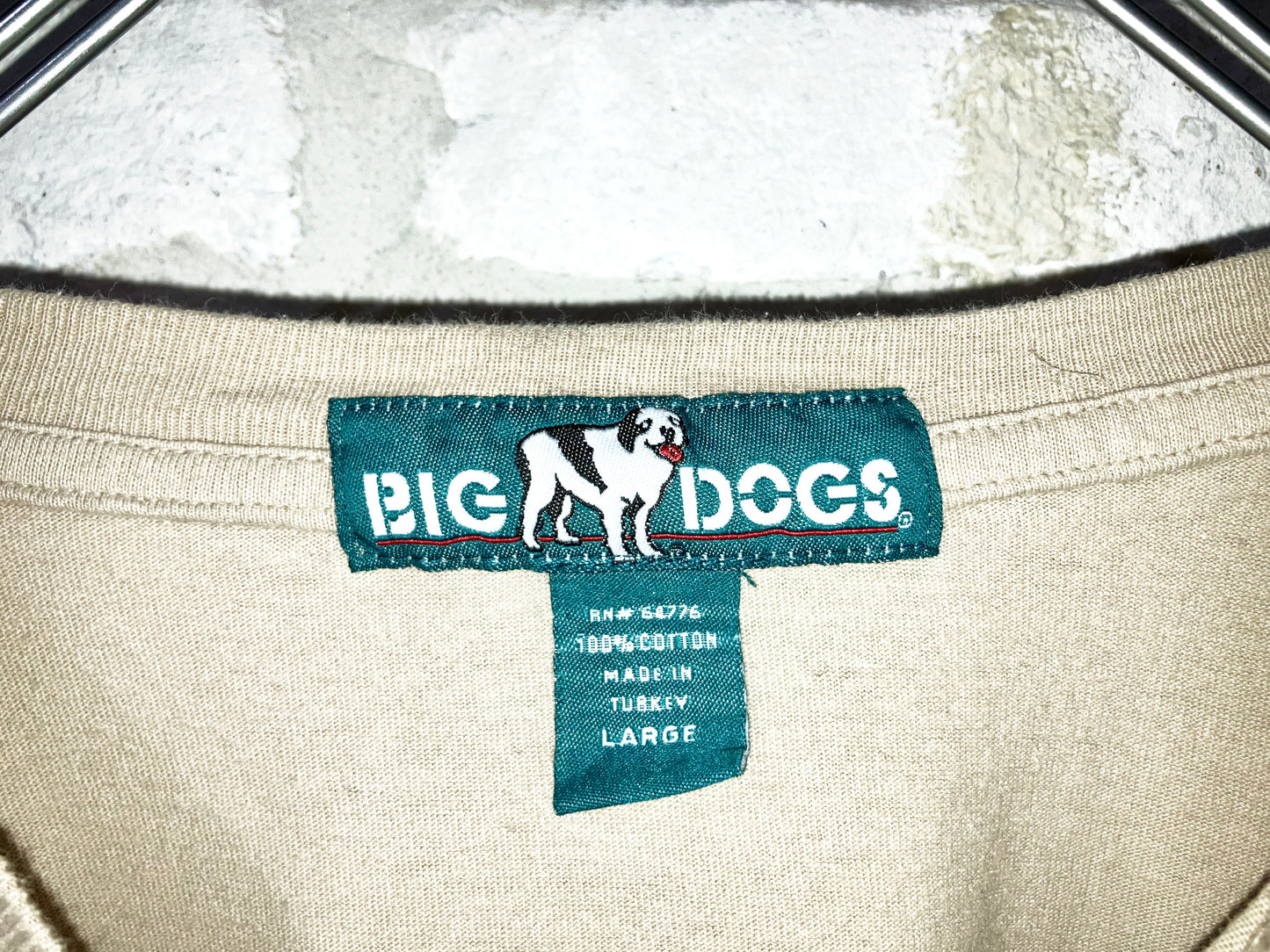 "BIG DOGS" 00s One Point Tee