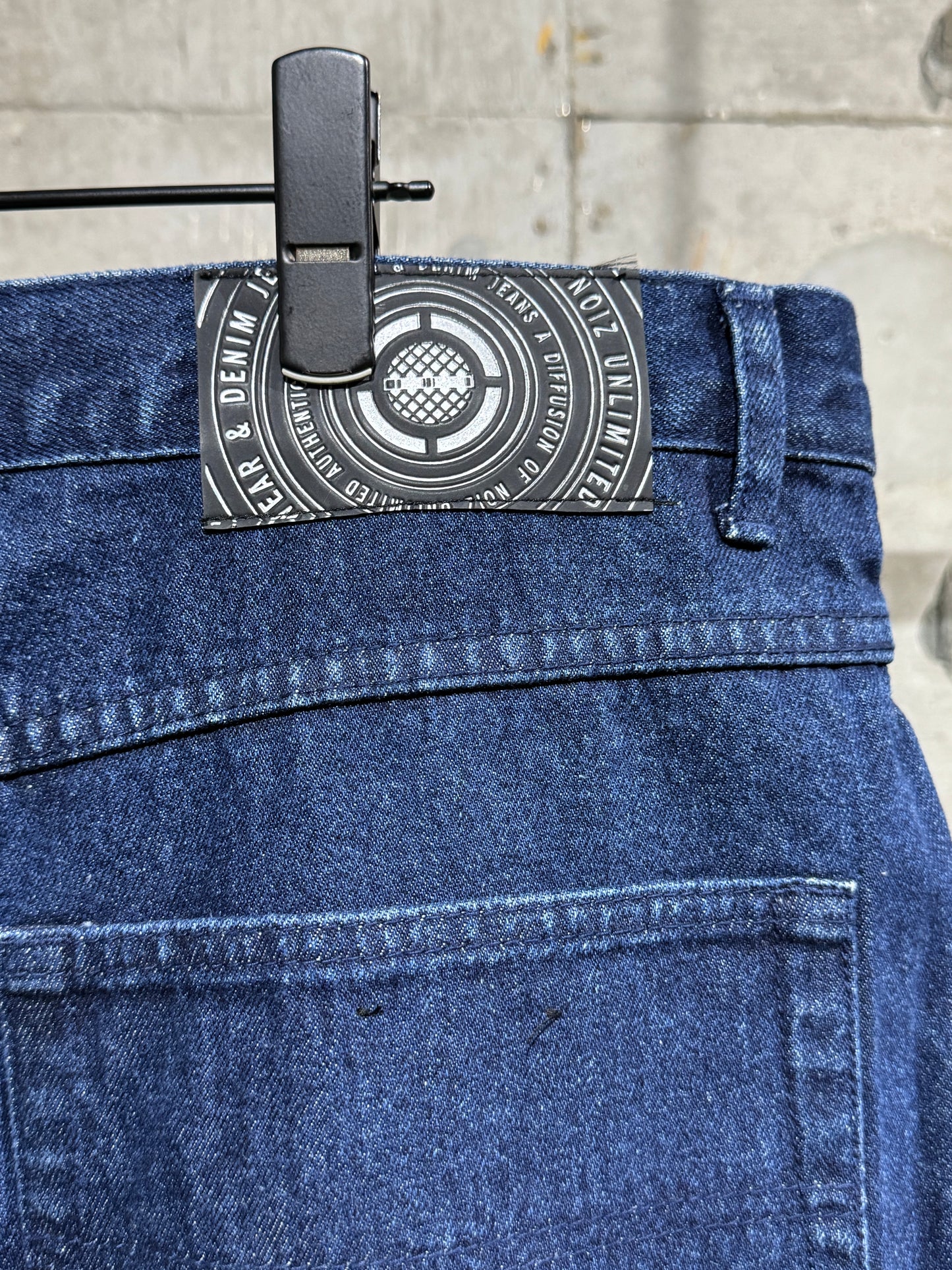Noiz Jeans Patchwork Design Denim Pants