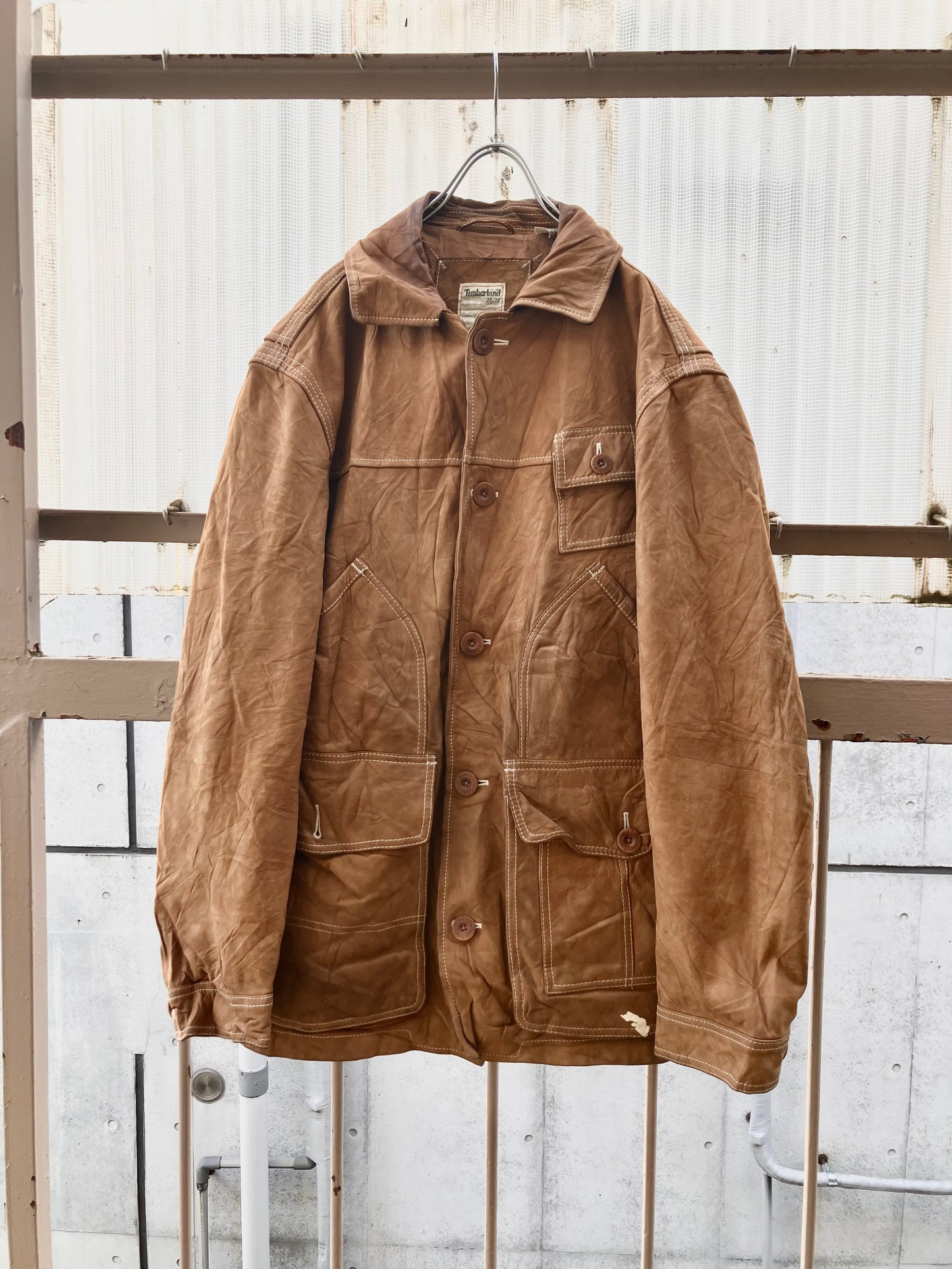 "Timberland" Old Leather Hunting JKT "High Quality!!!"