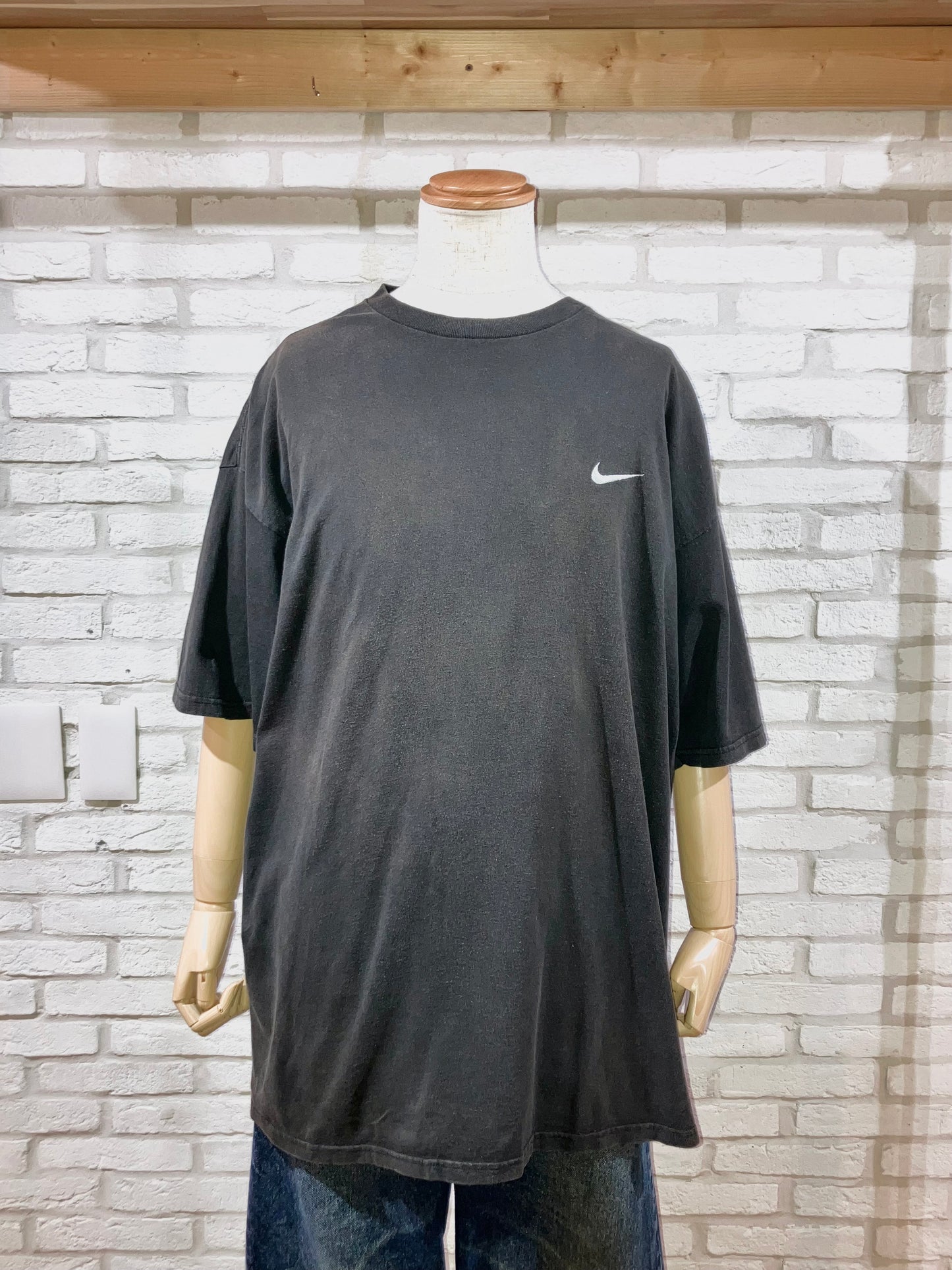 "NIKE" Old Oversized Embroidery Tee