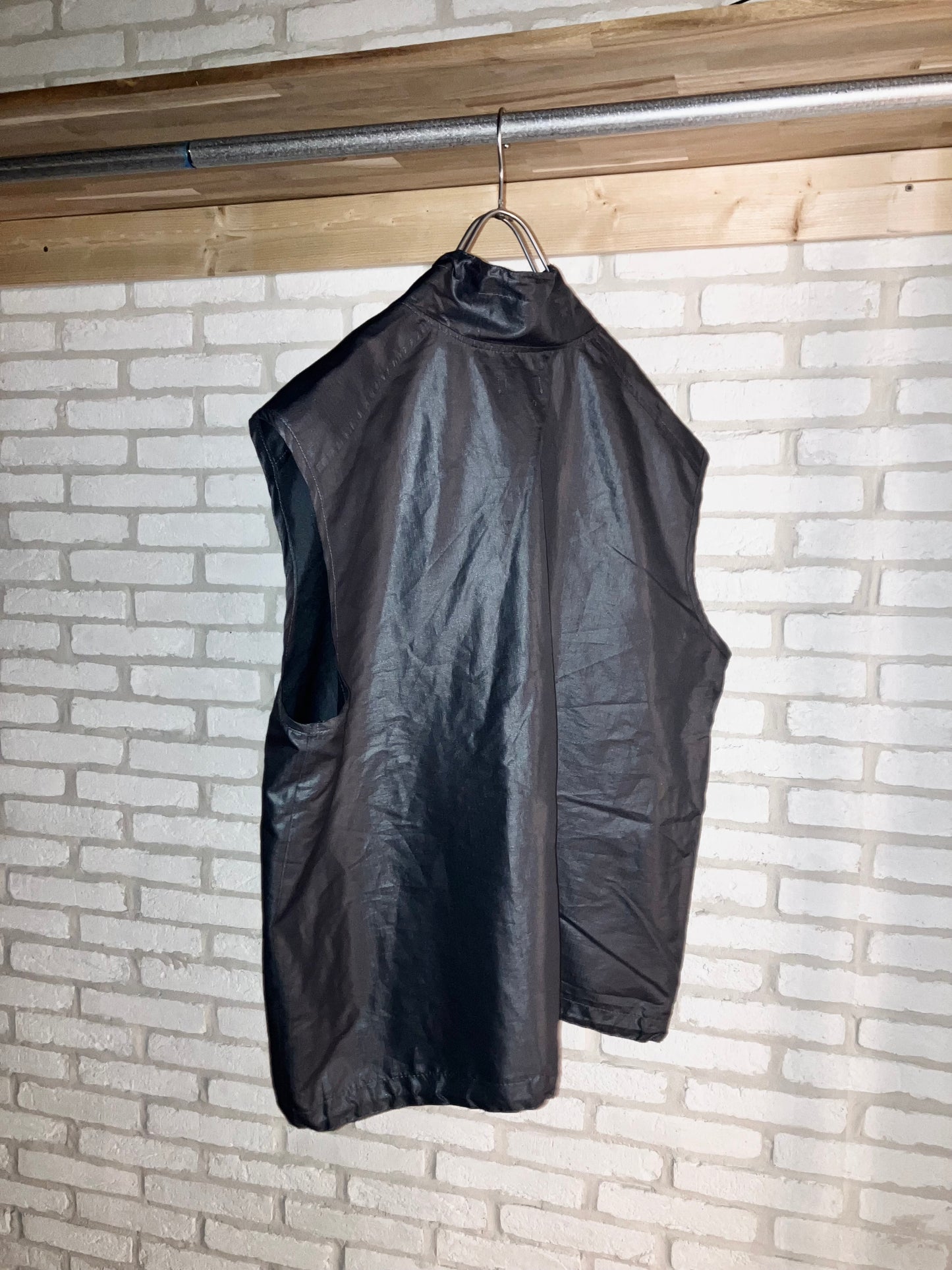 Old Design Vest "Transparent Pocket"