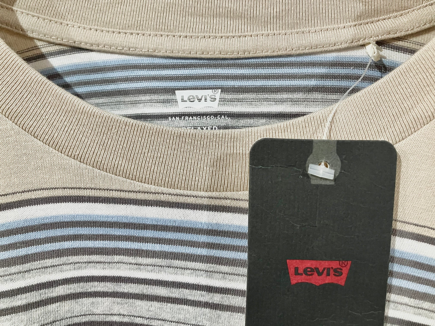 NEW "Levi's" Border LS Tee "NOS"