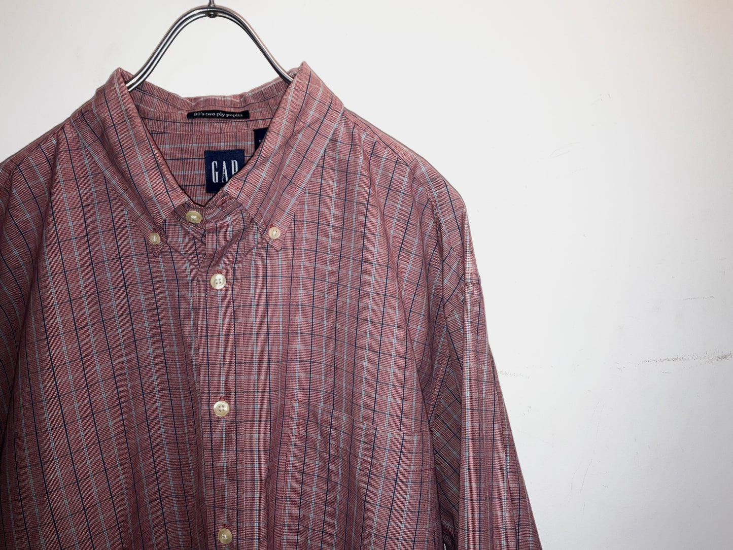 "GAP" 00s Design Check Shirt