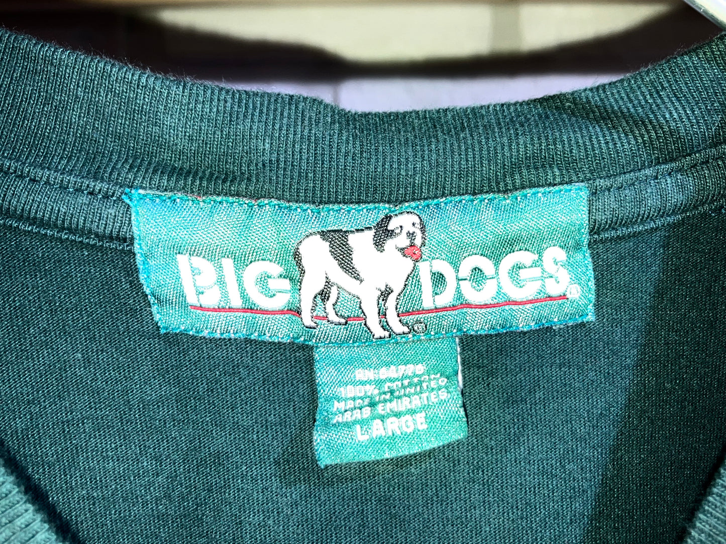 "BIG DOGS" Old One Point Tee