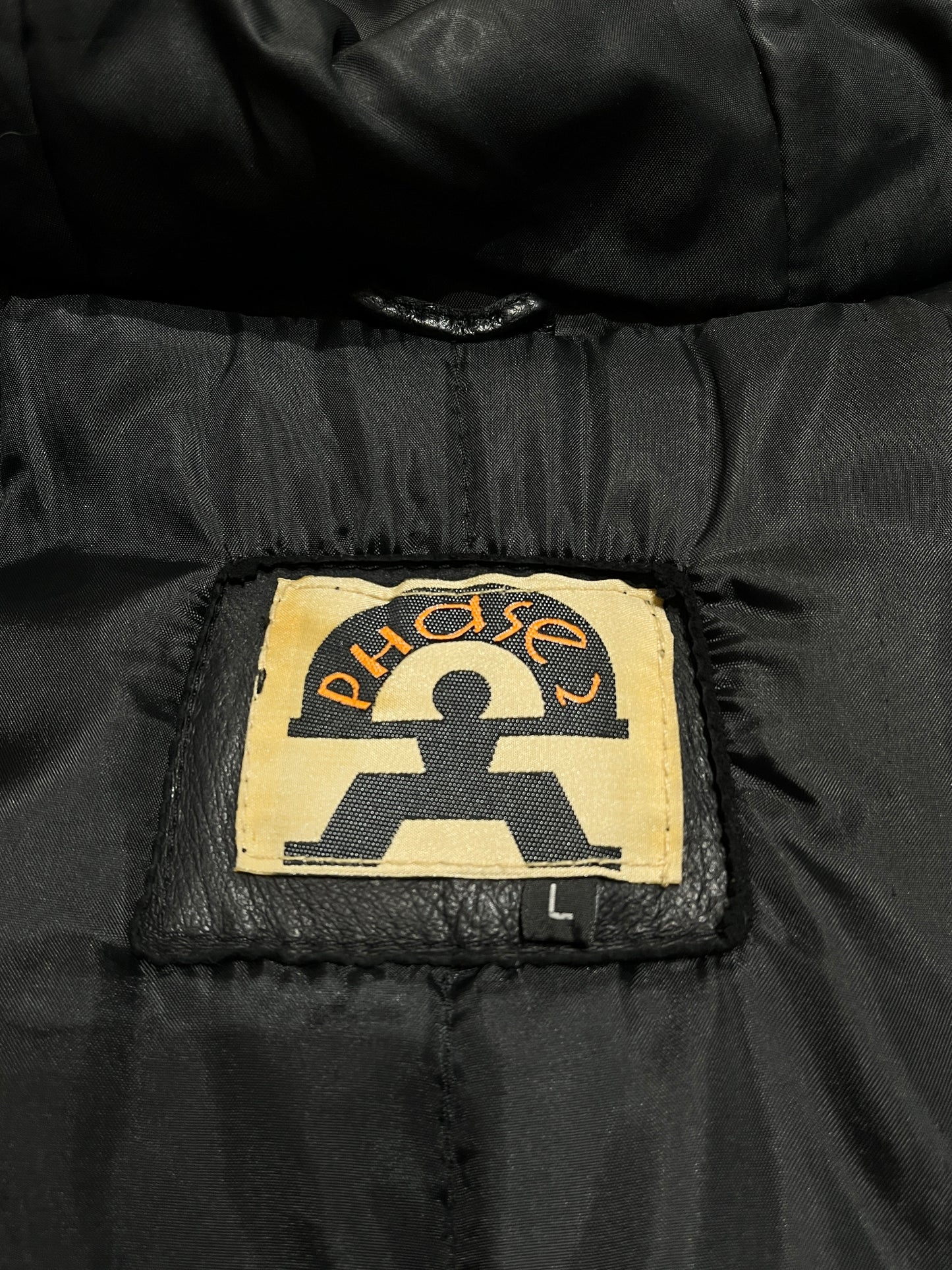 old Padded Leather Jacket
