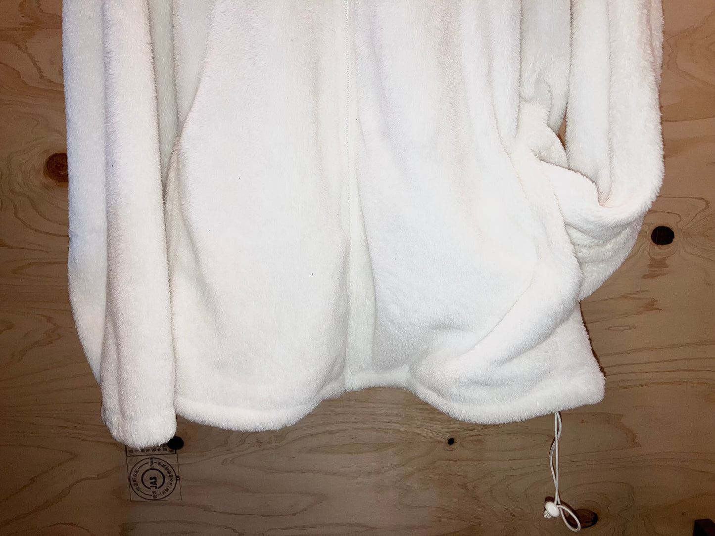 "BIG DOGS" 00s Snow White Fleece JKT