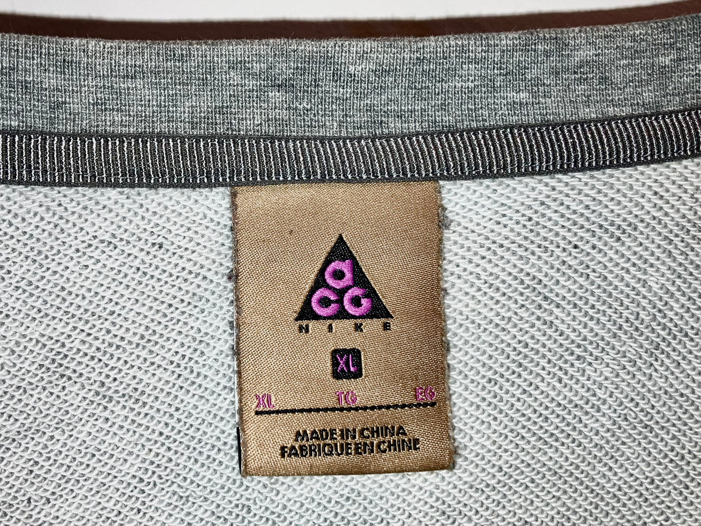 "NIKE ACG" "NEW" Design Back Pocket Sweat