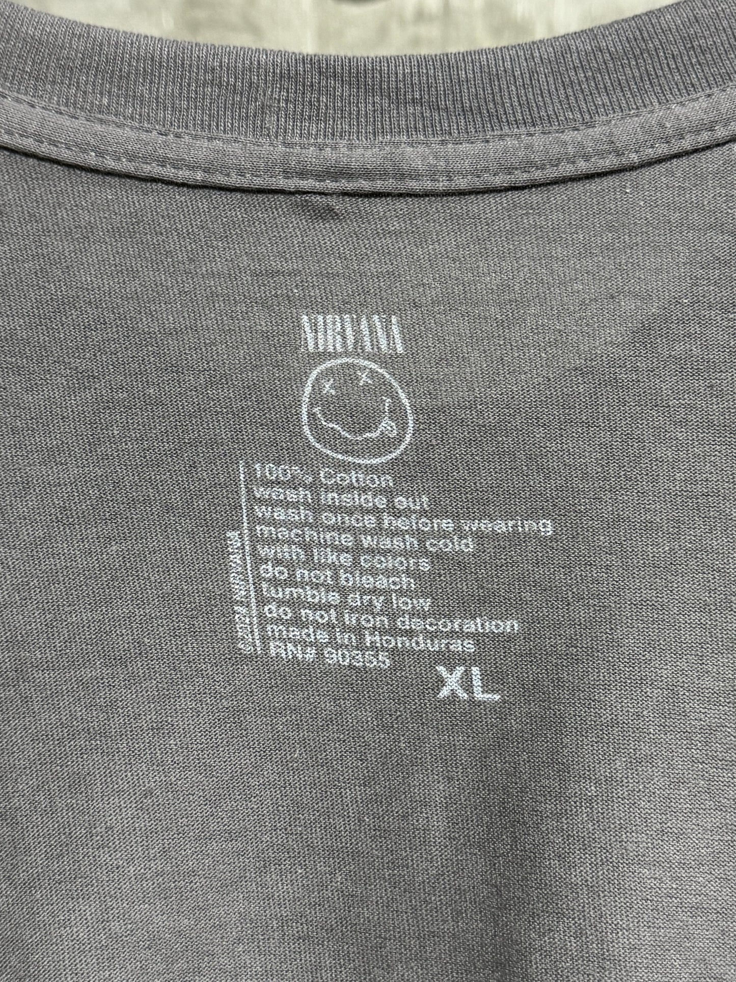 Nirvana Smiley Face Tee