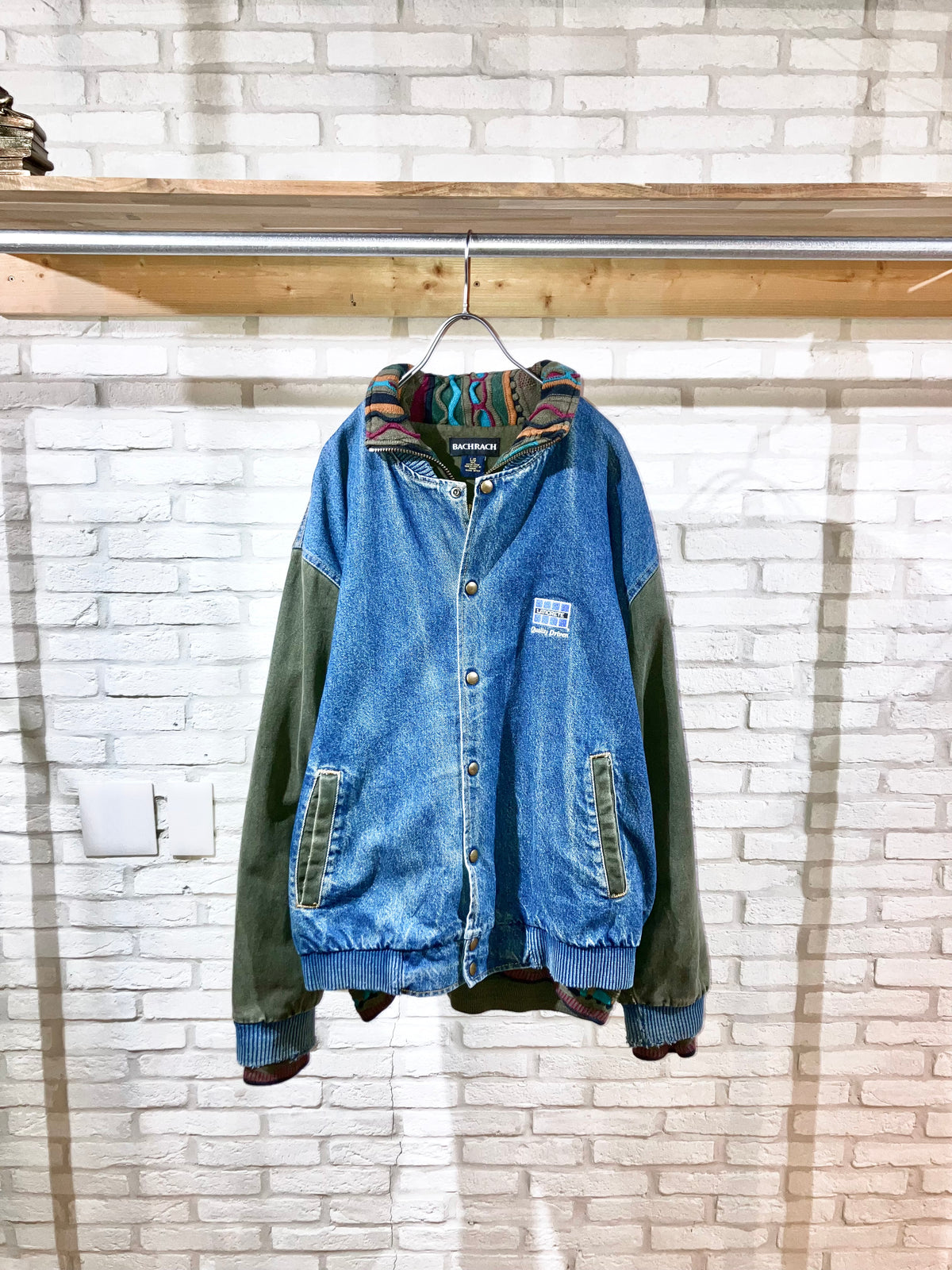 Old Design Denim Blouson