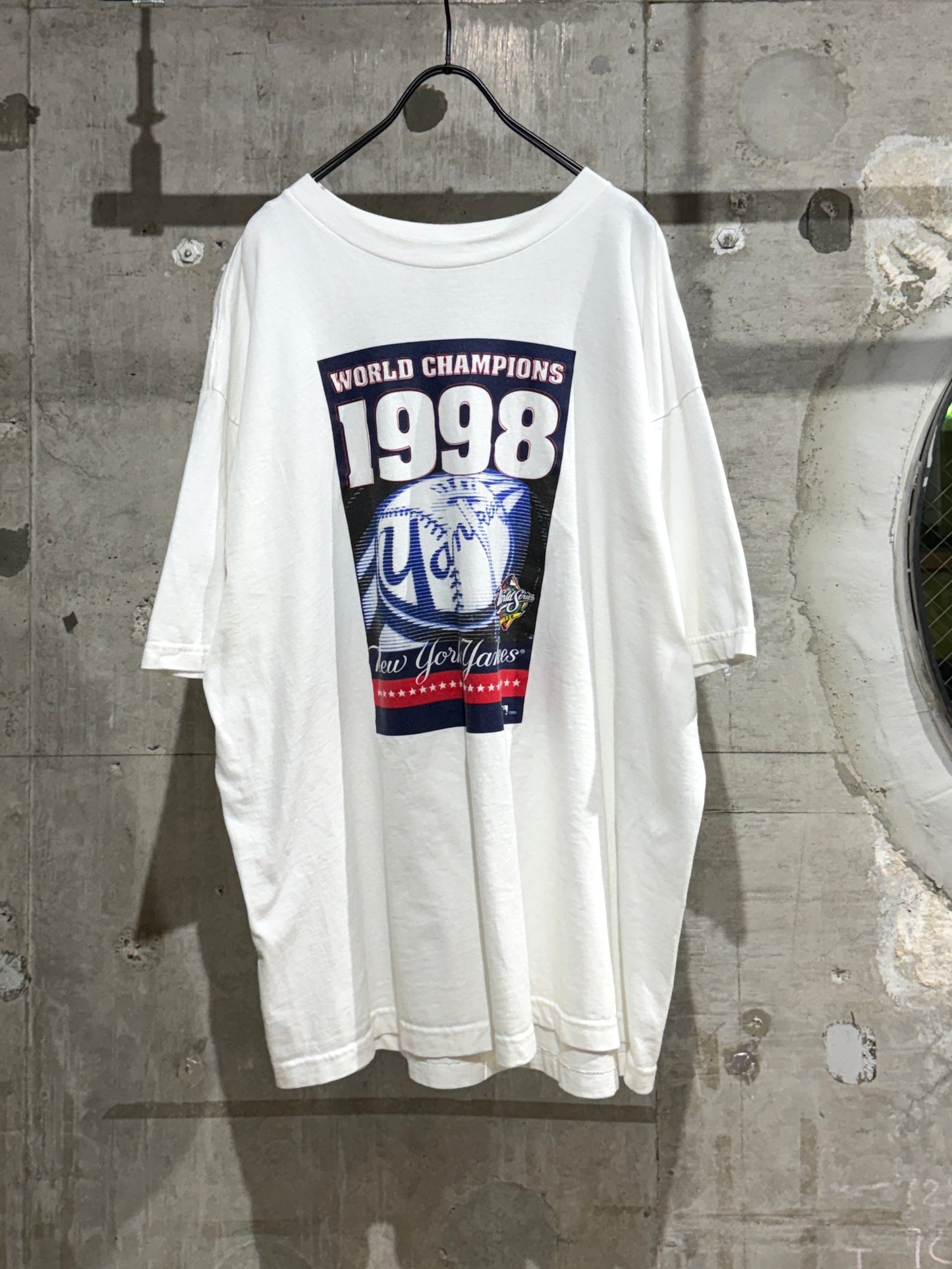 90s vintage Adidas MLB New York Yankees World Champs Tee