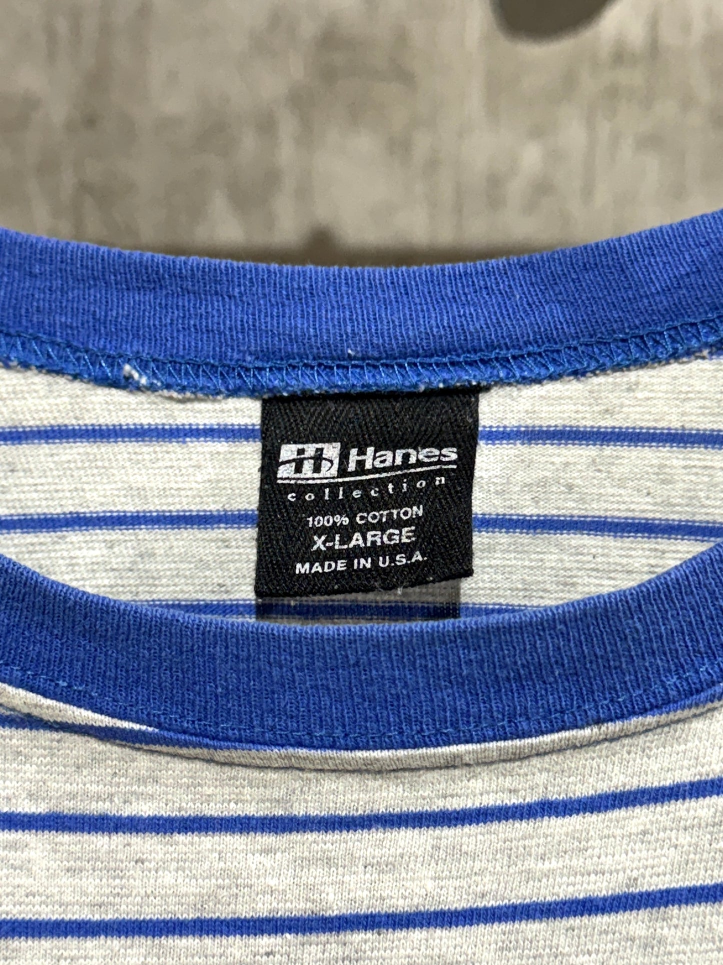 Old Hanes Striped Tee