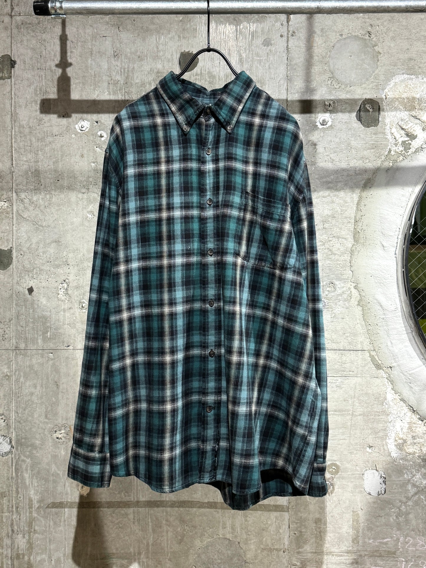 old Cotton Plaid Shirt