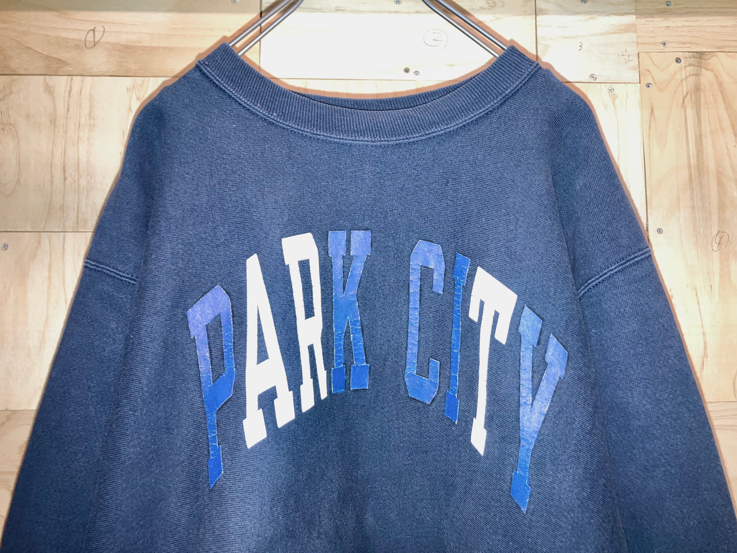"Chmpion" Old Oversized REVERSE WEAVE Printed Sweat