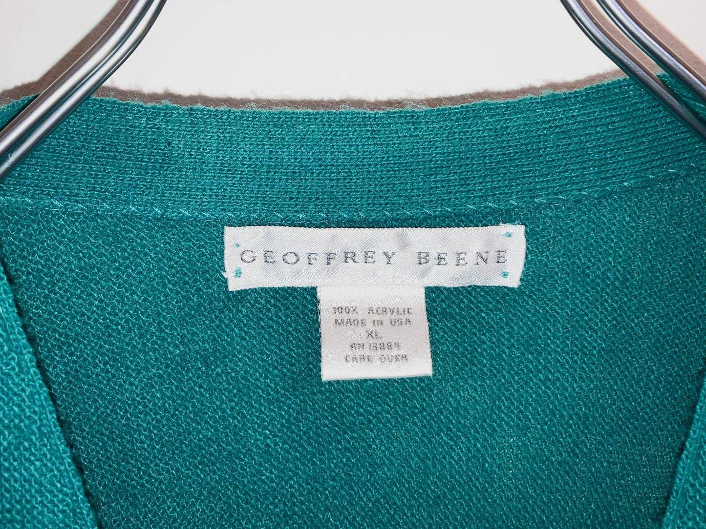 Old Oversized Acrylic Cardigan