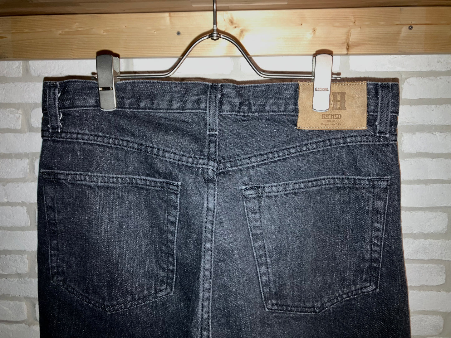 00s Plain BLK Denim Pants