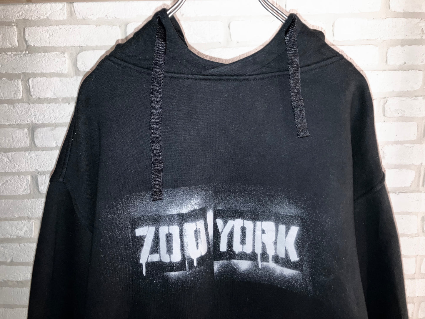 "ZOO YORK" 00s Airbrush Printed Sweat Hoodie