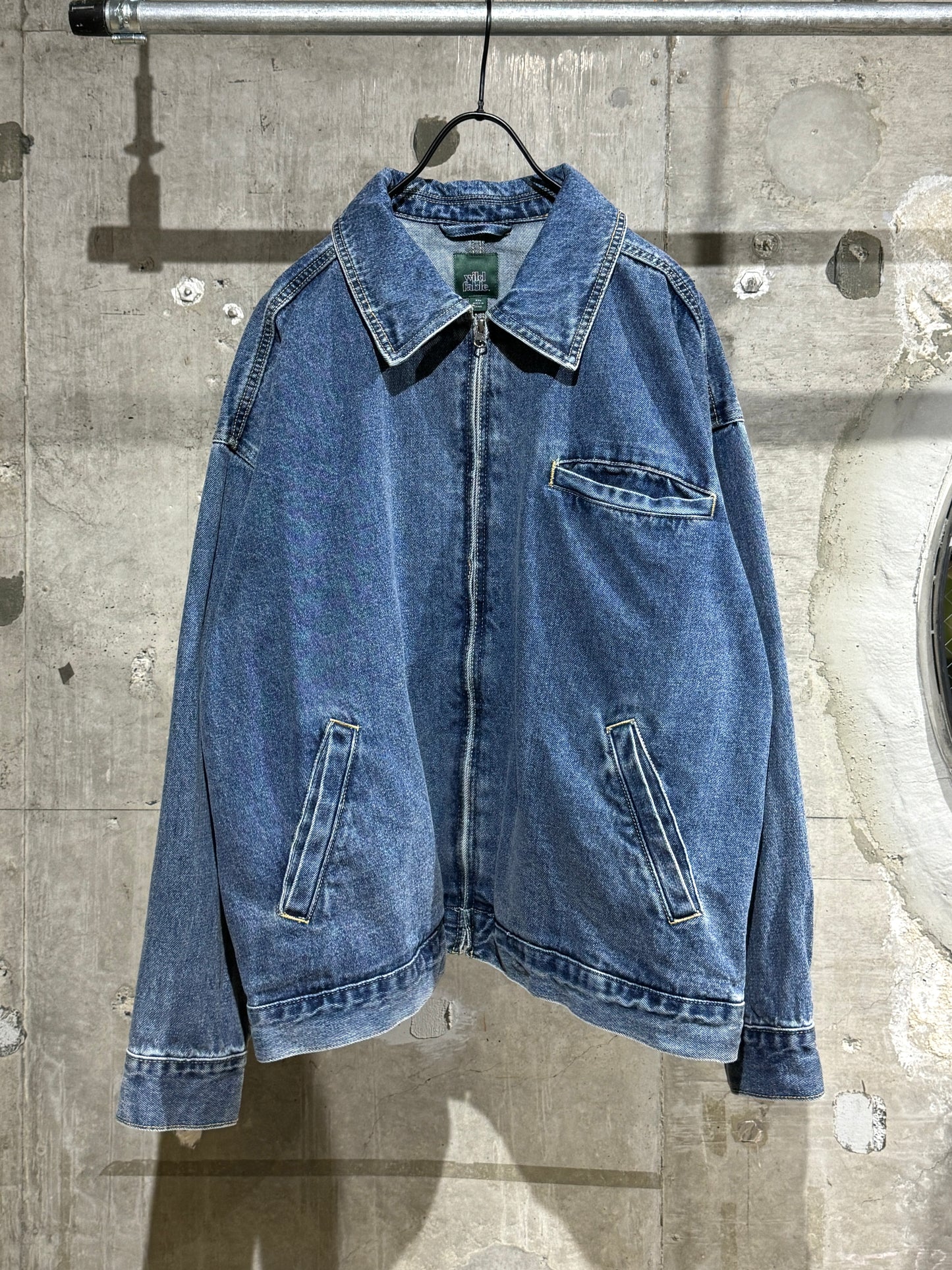 10s Denim Zip-Up Jacket