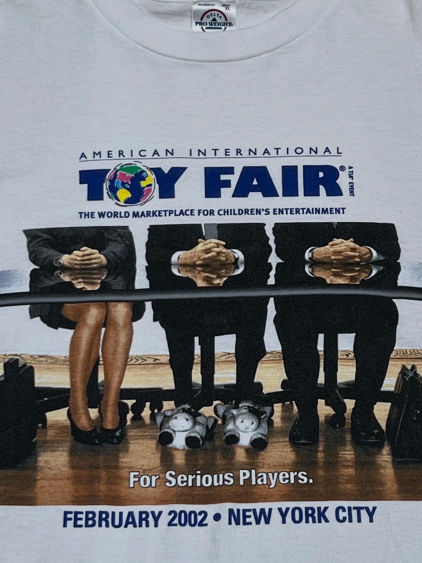 2002 Toy Fair For Serious Players Tee