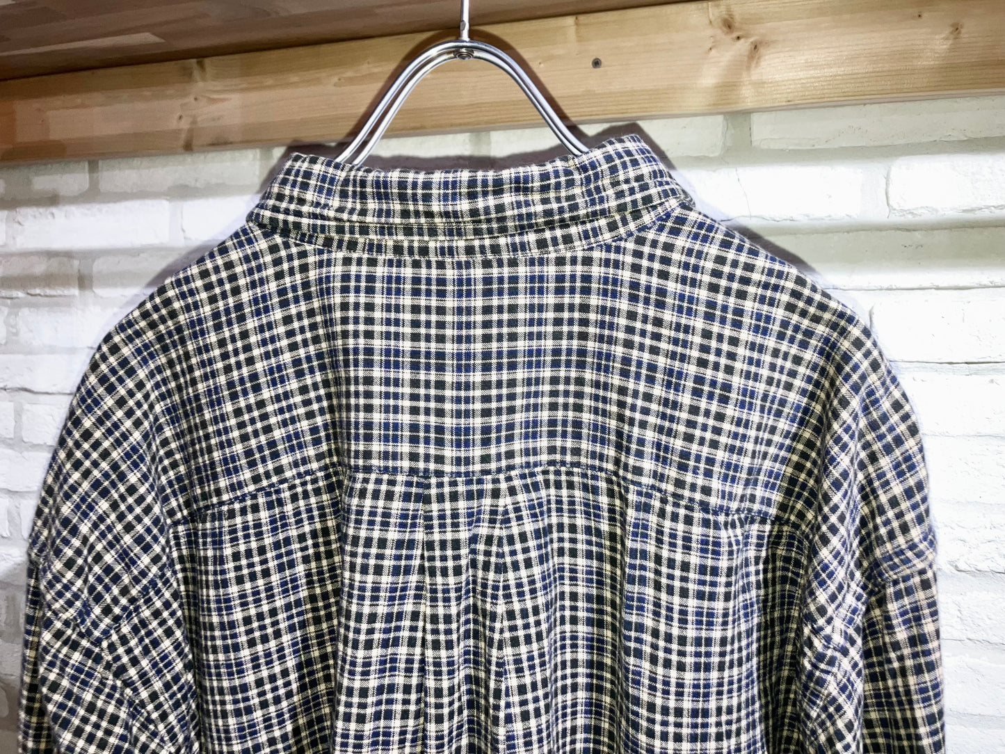 "ARROW" Old Oversized Check Shirt