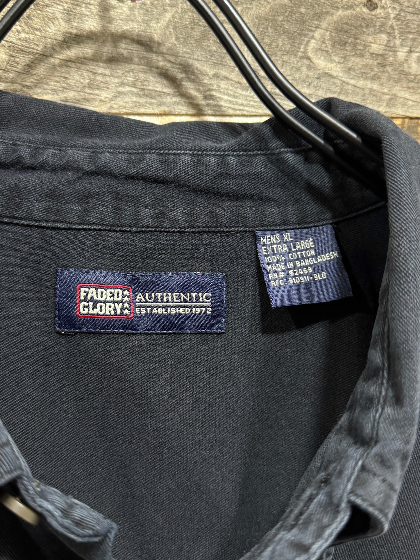 Faded Glory Cotton B.D. Shirt